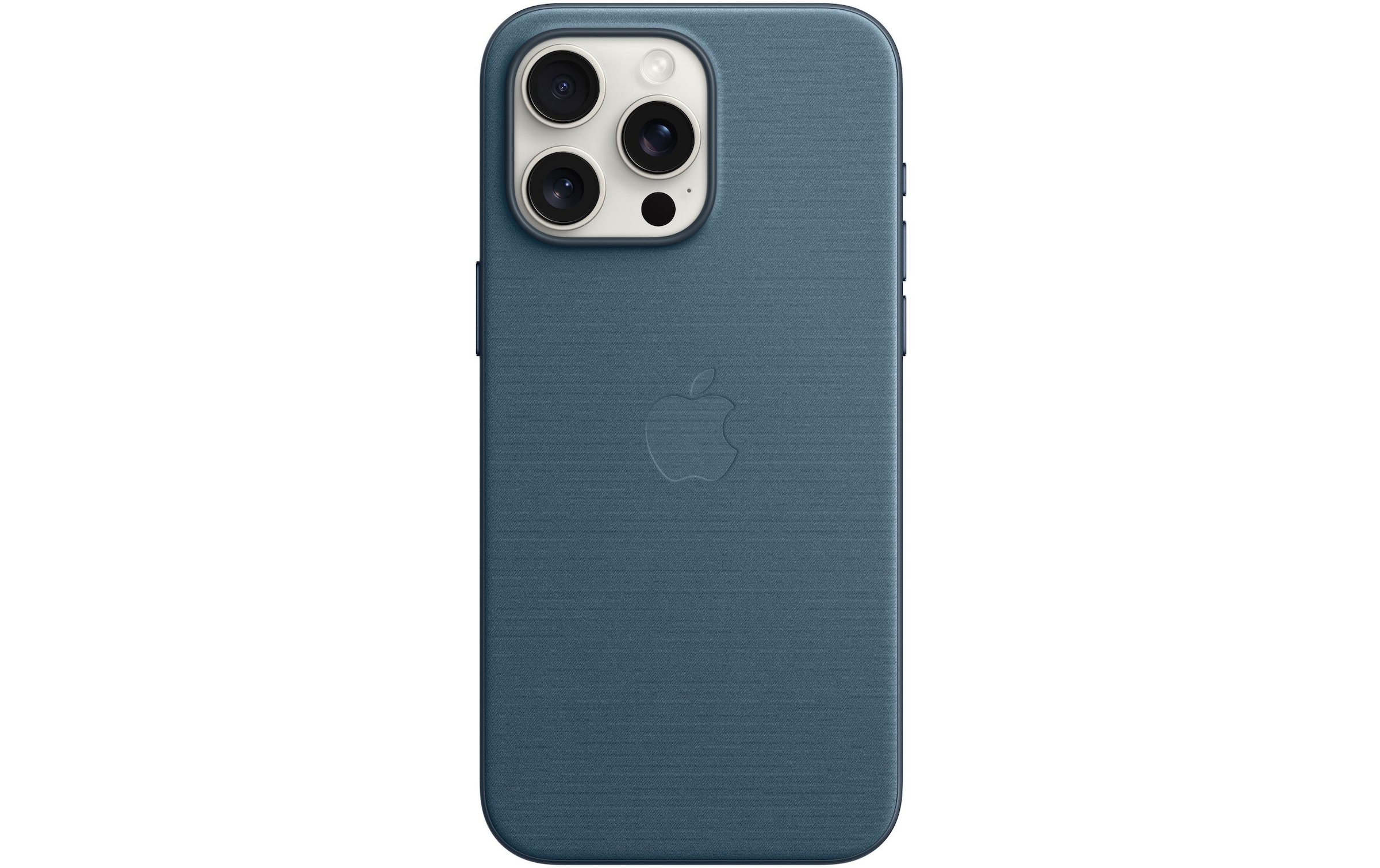 Apple Smartphone Feingewebe Case mit MagSafe, iPhone 15 Pro Max, Pazifikblau