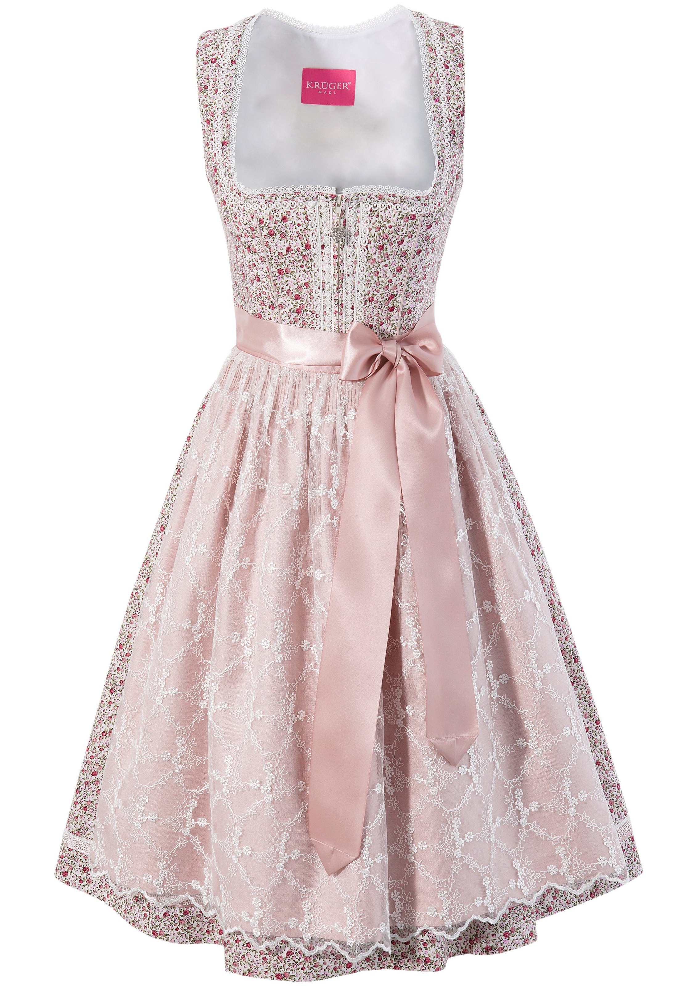 Image of Krüger Madl Dirndl »Arleta«, (2 tlg.), Damen, midi mit Bortenbesatz bei Ackermann Versand Schweiz