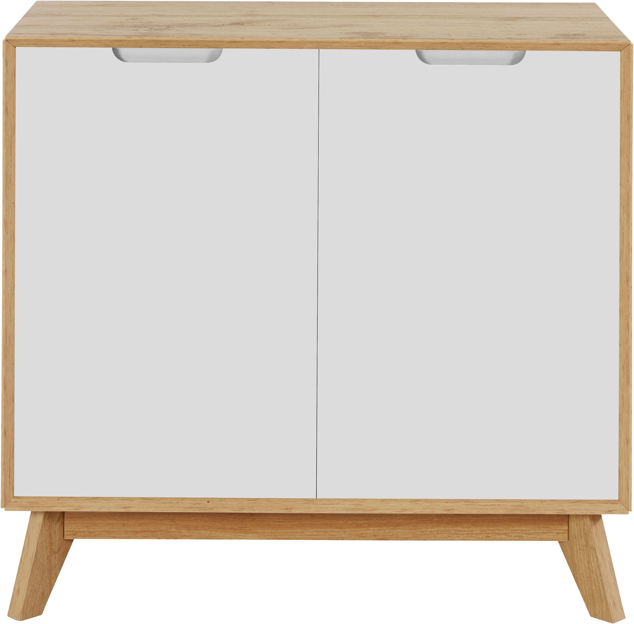 andas Sideboard »Pandrup«, Kommode mit 2 Türen und 2 verstellbare Einlegeböden, B:80 cm, H:75 cm