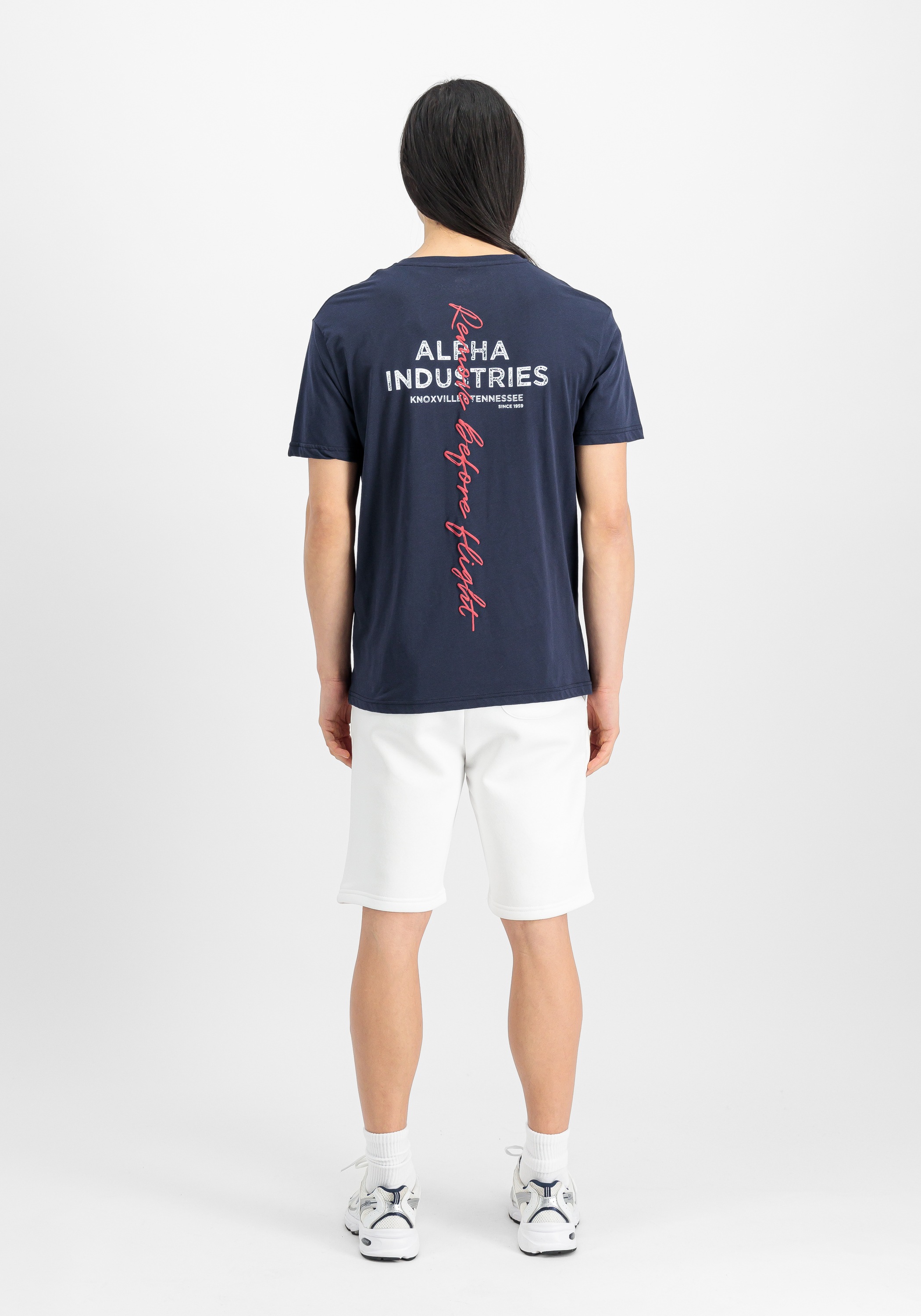 Alpha Industries T-Shirt »Signature Backprint T-Shirt«