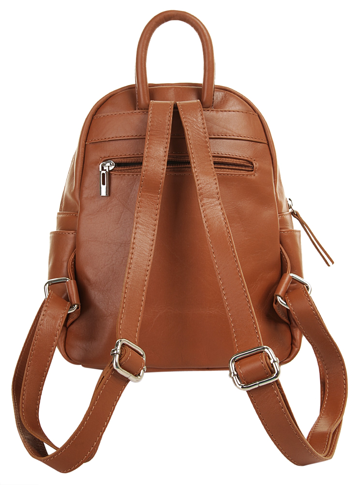 Samantha Look Cityrucksack, echt Leder, Made in Italy