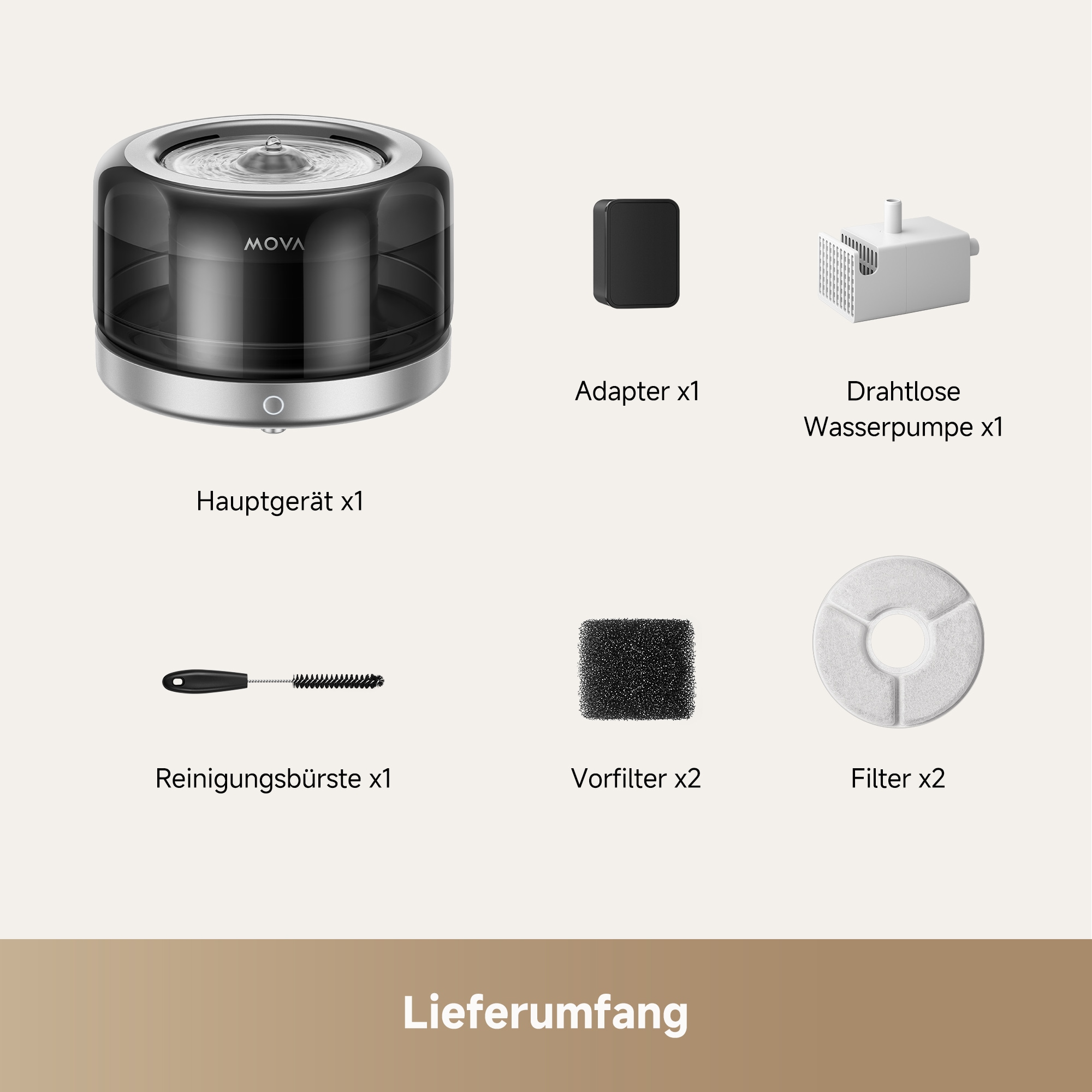Mova Trinkbrunnen »WF20 Pro«