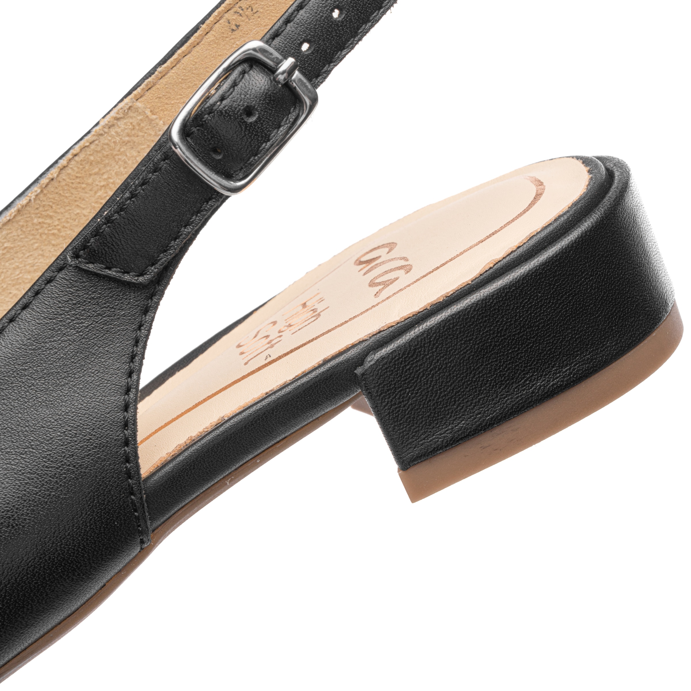 Ara Pompes à sling »PARIS«  Talons blocs, chaussure d'affaires avec bride de talon réglable, largeur G