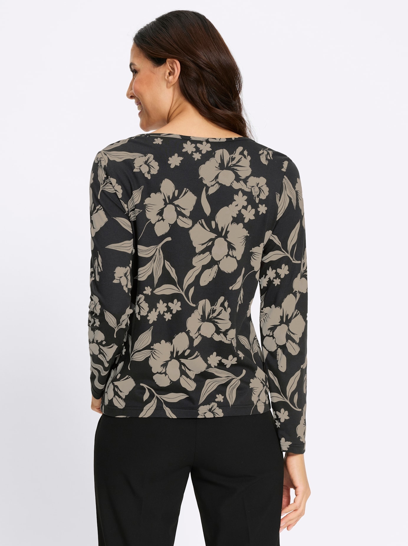 Lady Rundhalsshirt »Print-Shirt« 1