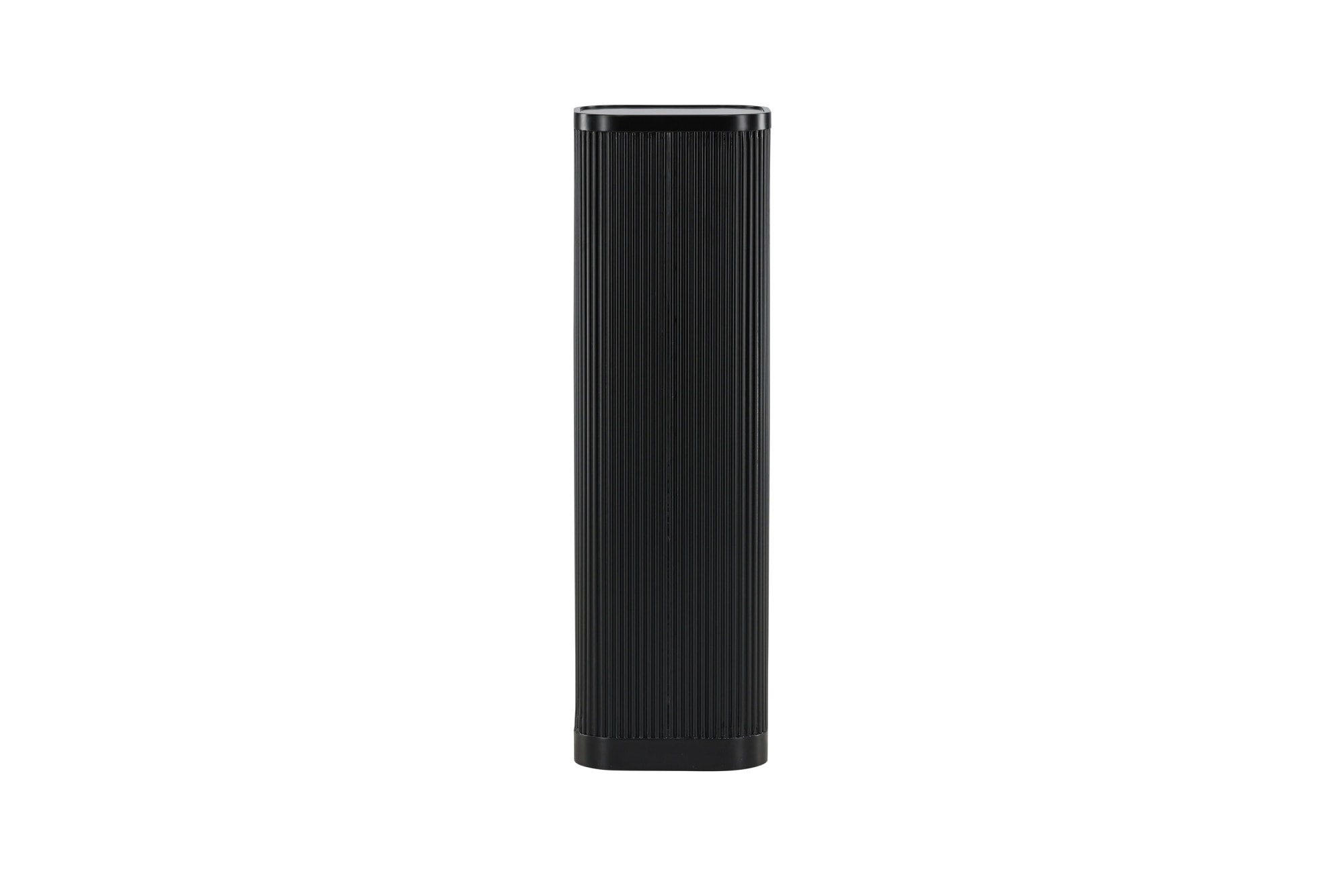 Venture Home Beistelltisch »Lenox, hoher schmaler Beistelltisch in elegantem Schwarz, 30 × 24 cm« Ablagetisch, MDF, PU-Lack, schmal, sehr hoch, urban