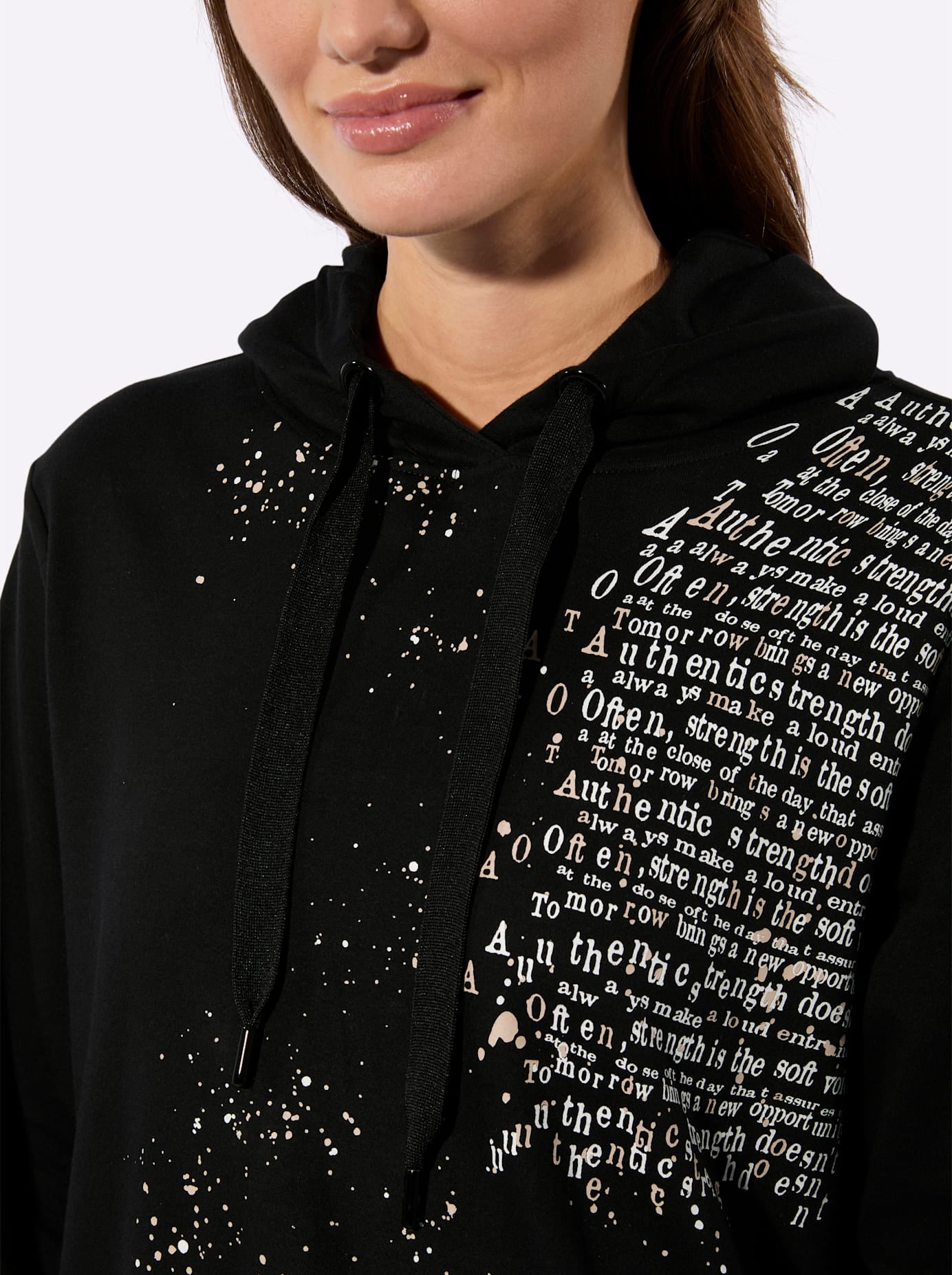 Inspirationen Robe imprimée »Kleid« Poche dans les coutures