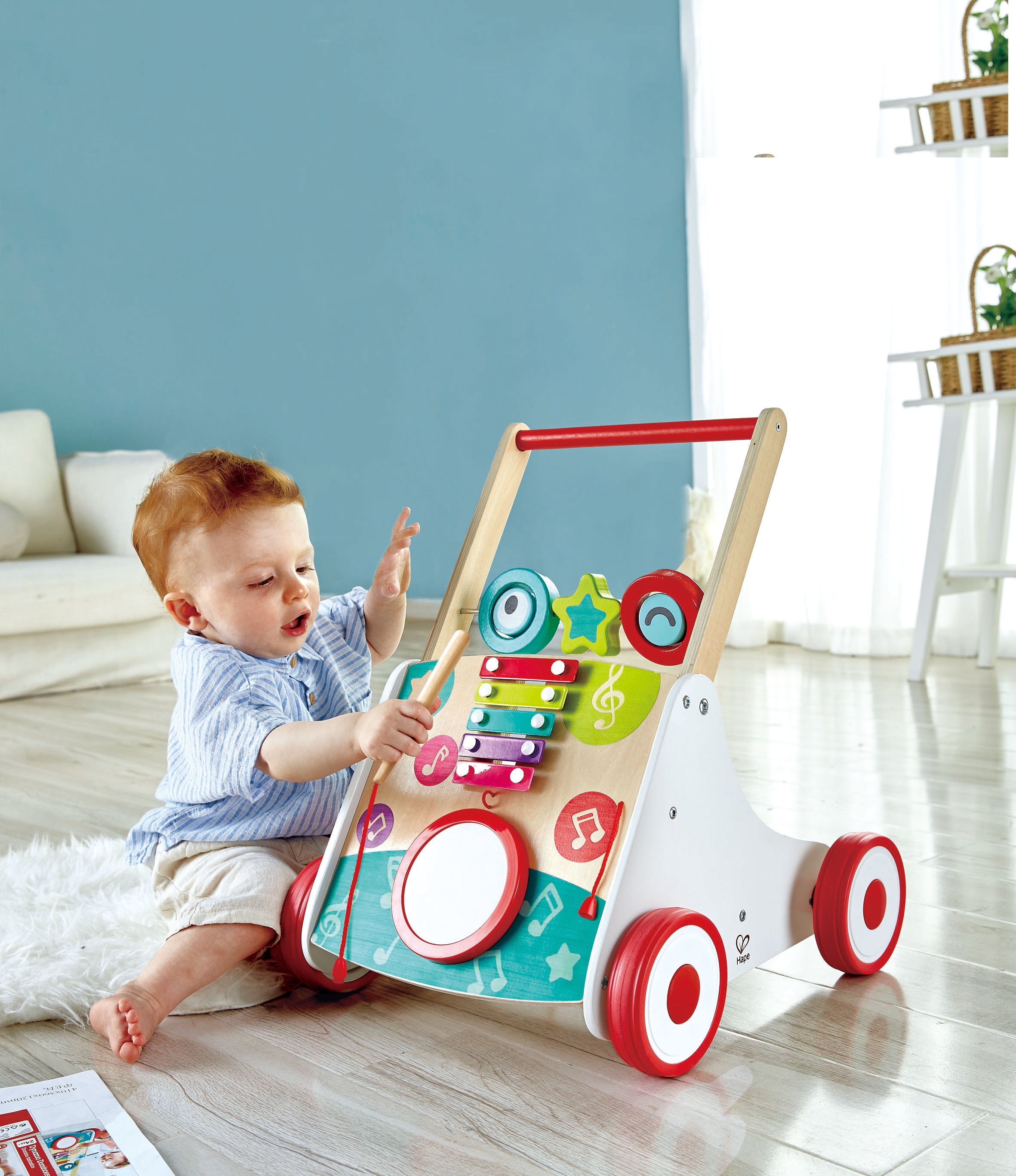 Trendige Hape Lauflernwagen »Holzspielzeug, Musik«, aus ohne shoppen Mindestbestellwert Holz