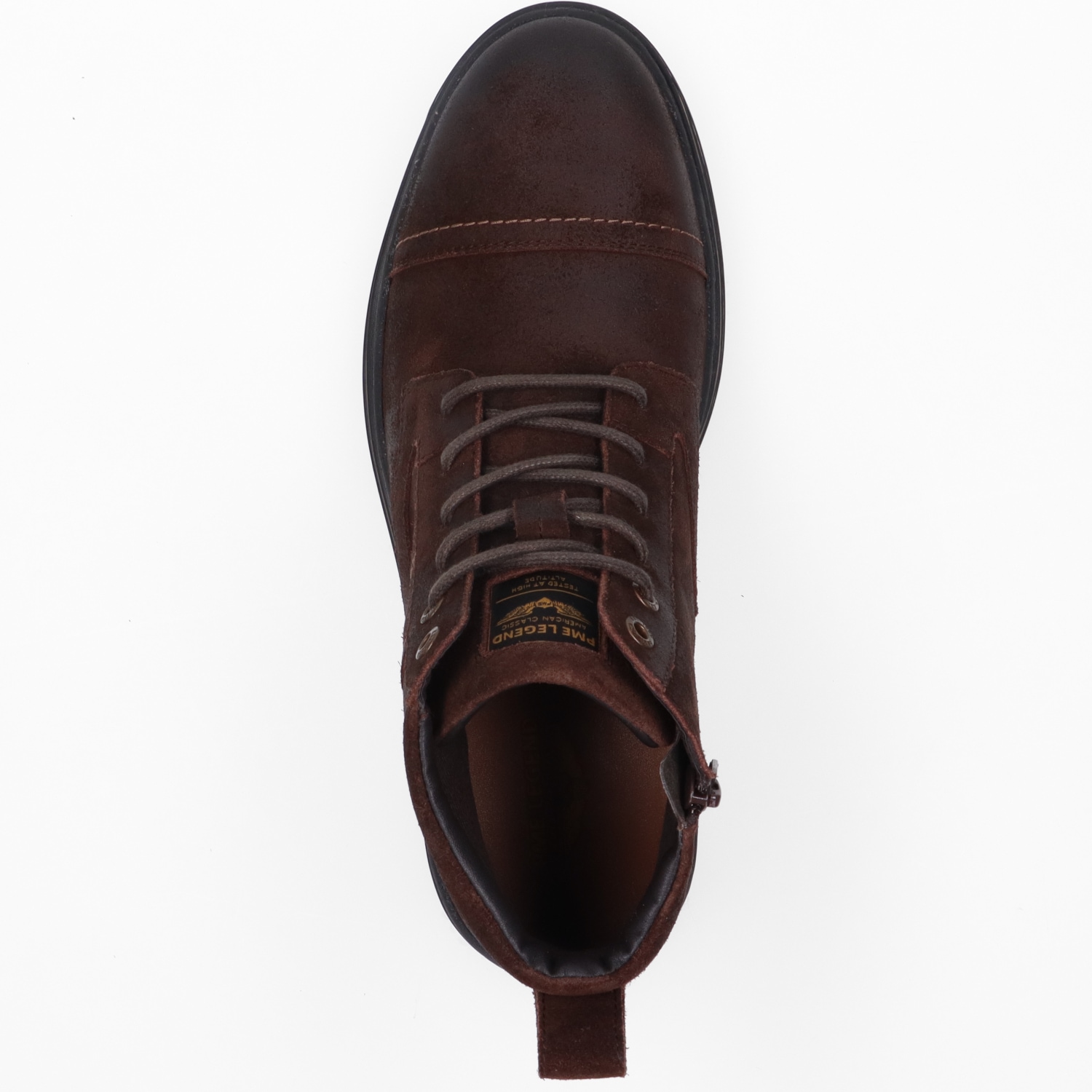 PME LEGEND Schnürstiefelette »TARMAC«  Schnürboots, Workerboots mit Anziehlasche und Reissverschluss