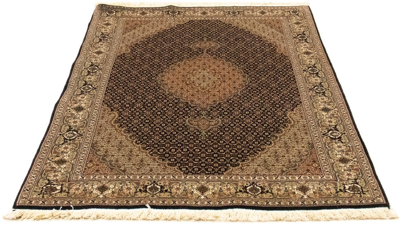 Image of morgenland Orientteppich »Perser - Täbriz - Royal - 153 x 105 cm - dunkelblau«, rechteckig, 7 mm Höhe, Wohnzimmer, Handgeknüpft, Einzelstück mit Zertifikat bei Ackermann Versand Schweiz