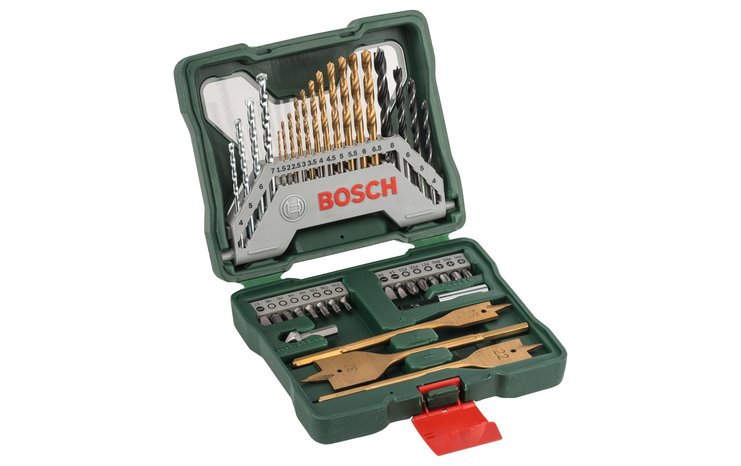 Image of BOSCH Bit-Set "X-Line TiN, 40-teilig"