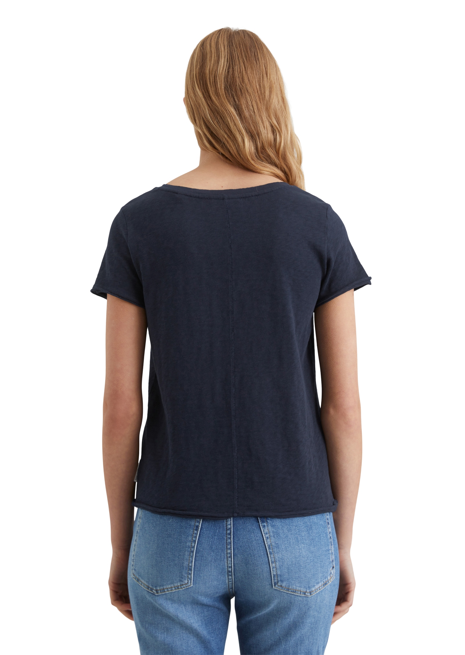 Marc O'Polo DENIM T-shirt avec col en V arrondi