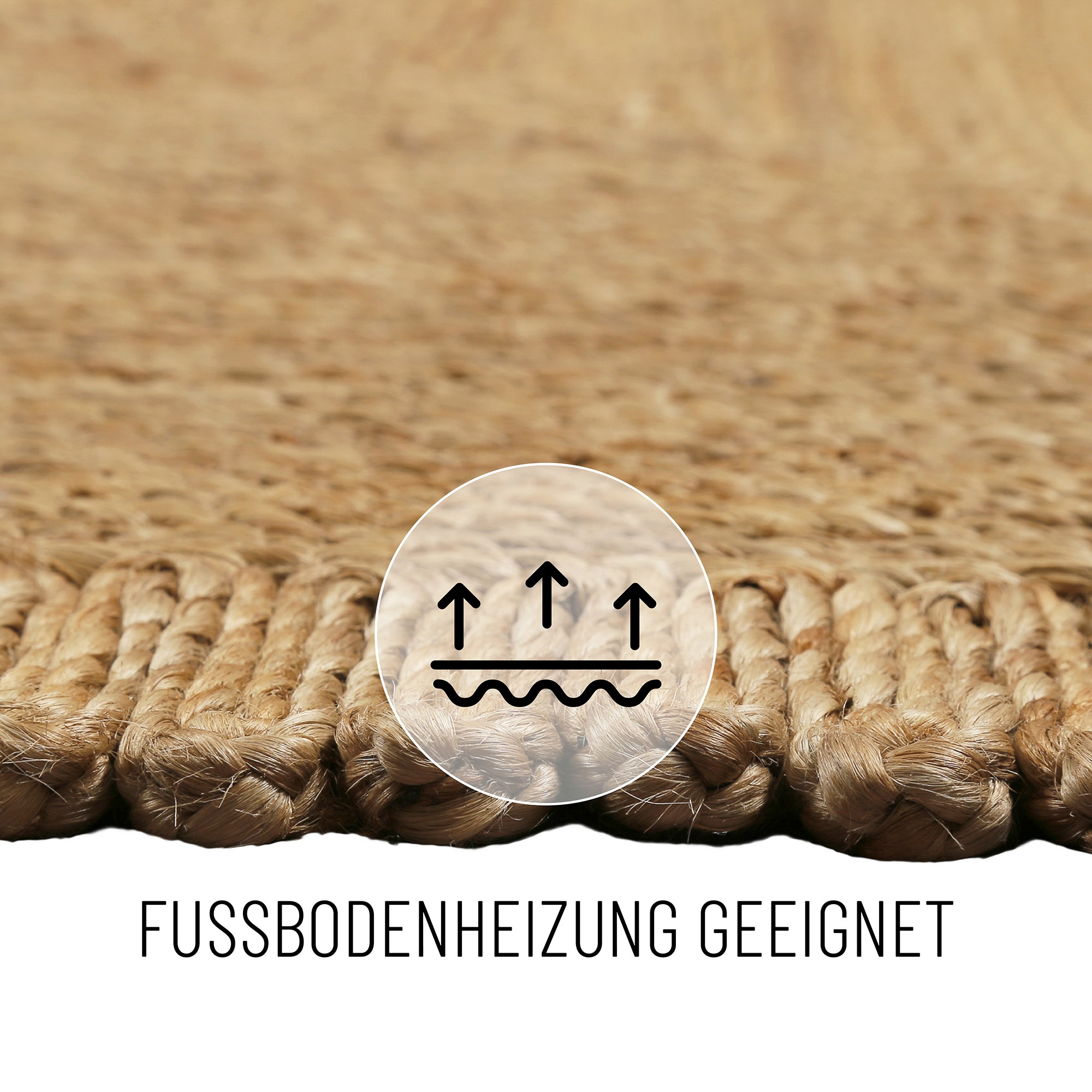 Green Looop Teppich »June« rechteckig 12 mm Höhe handgewebt, robust, strapazierfähig, skandinavisch, Naturfaser