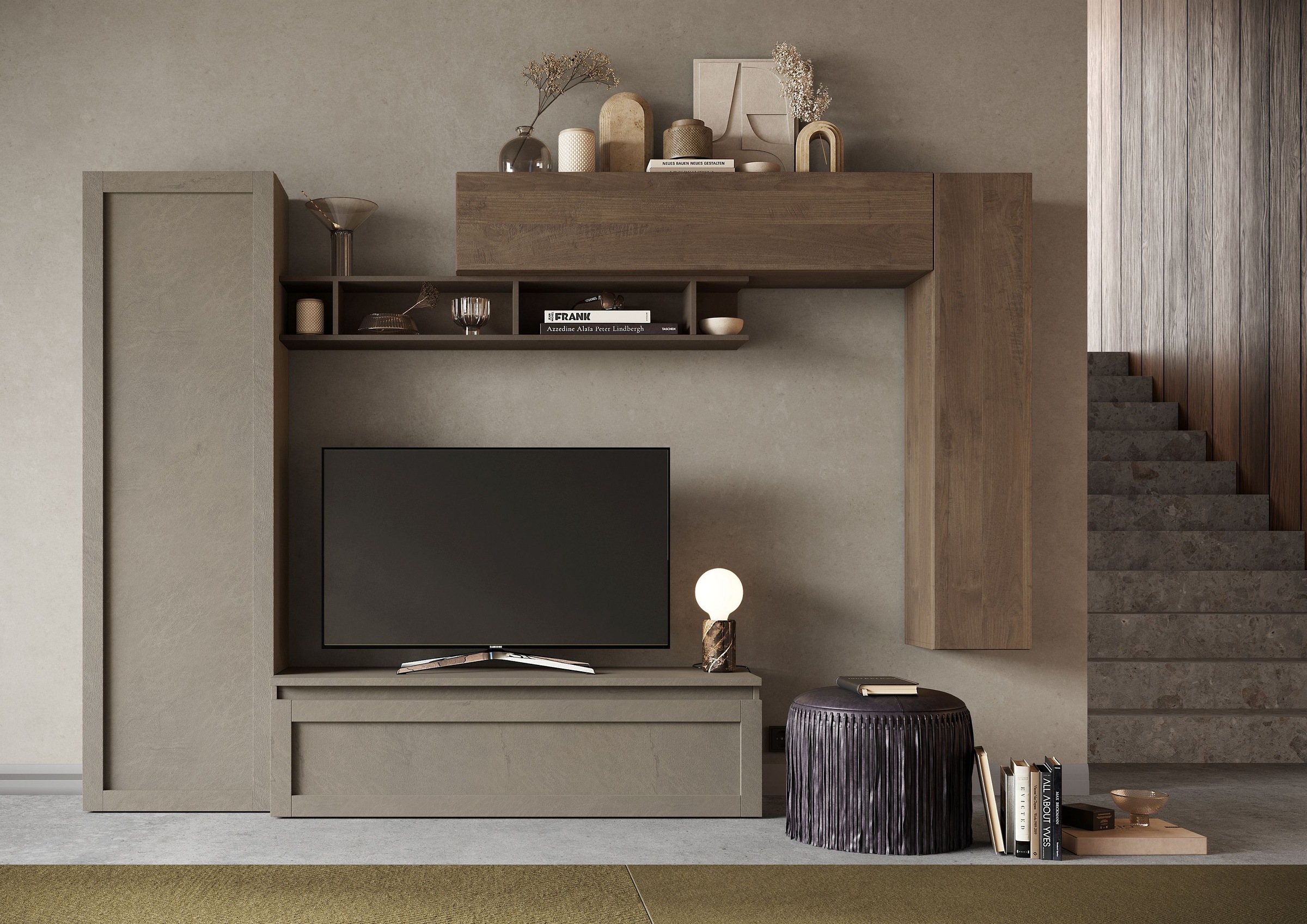 Image of Home affaire Wohnwand "Infinity, 5tlg. Breite 280 cm, Schrankwand, Anbauwand" 5 Stk. tlg.