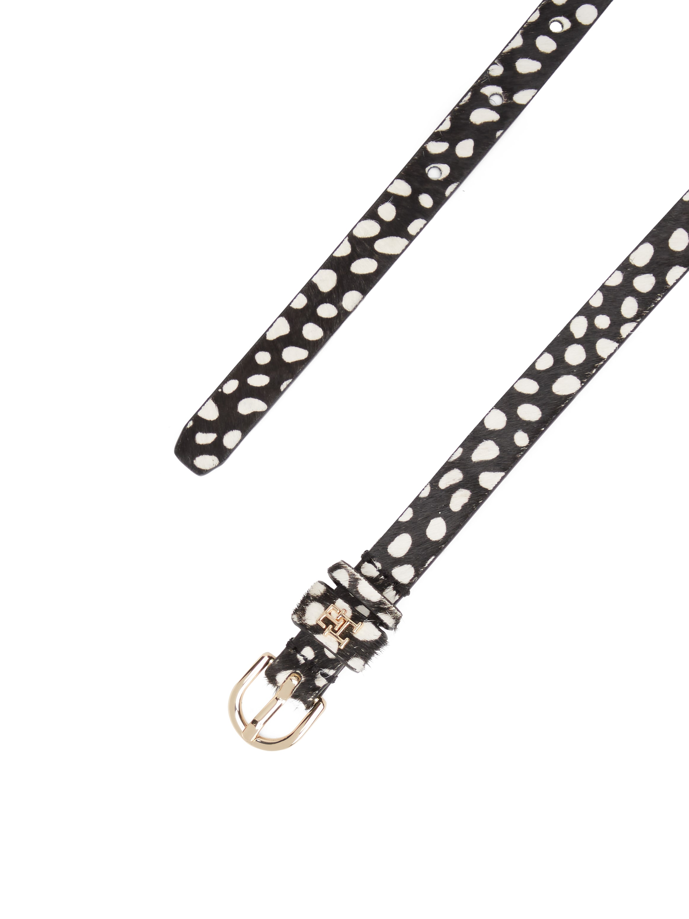 Tommy Hilfiger Ceinture en cuir »ESSENTIAL EFFORTLESS« avec imprimé cerf
