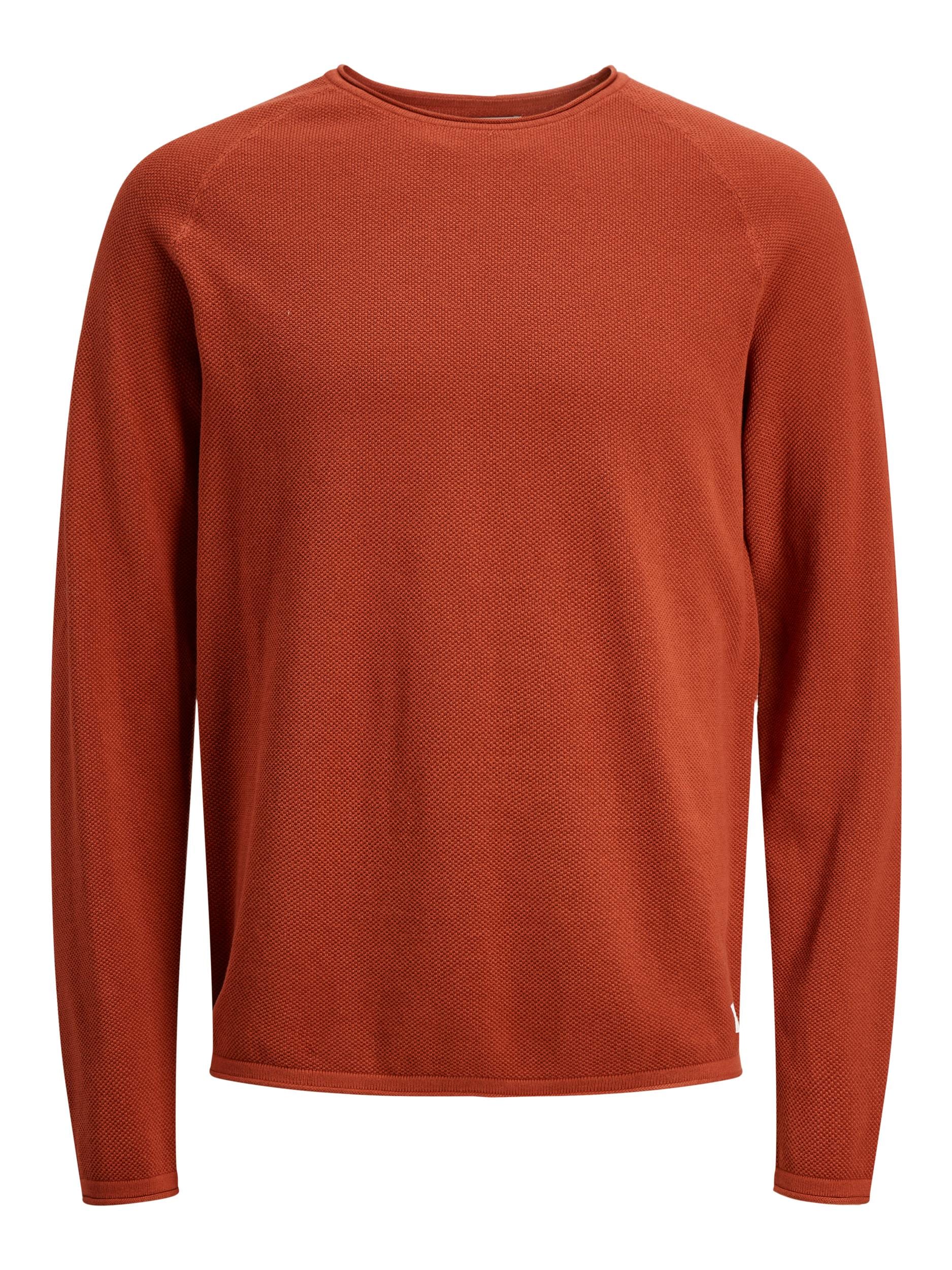 Jack & Jones Rundhalspullover »JJEHILL KNIT CREW NECK NOOS«