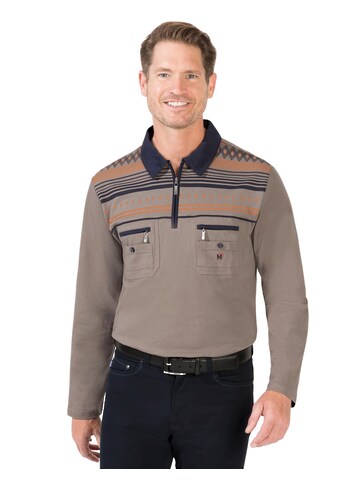 Marco Donati Langarm-Poloshirt »Langarm-Poloshirt«, (1 tlg.) kaufen