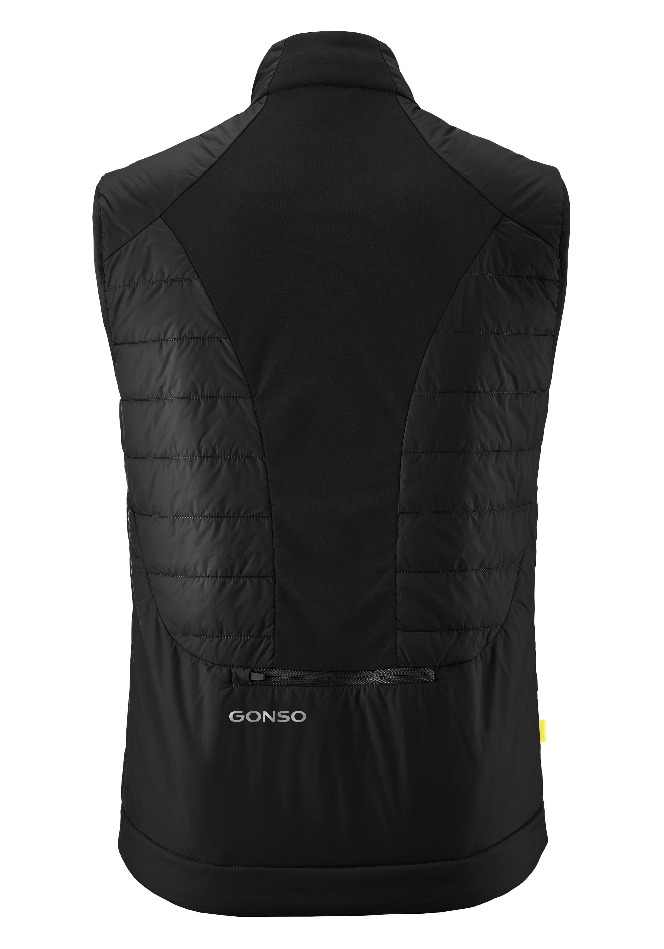 Gonso Gilet fonctionnel »Trail Vest Primaloft M« Veste matelassée respirante pour homme, haute isolation thermique, coupe semi-ajustée