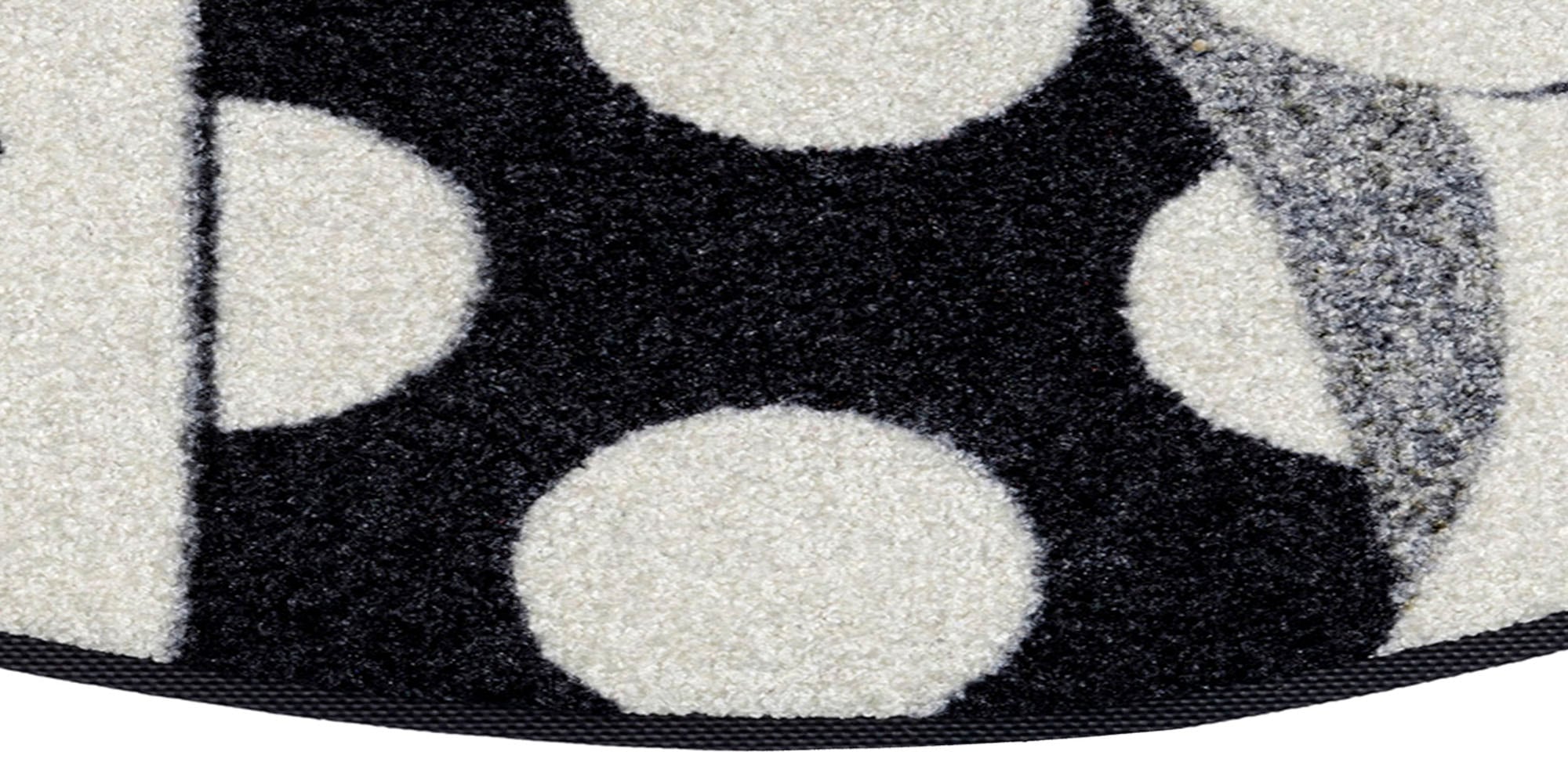 wash+dry by Kleen-Tex Fussmatte »Round Cat Trio«, rechteckig, 7 mm Höhe