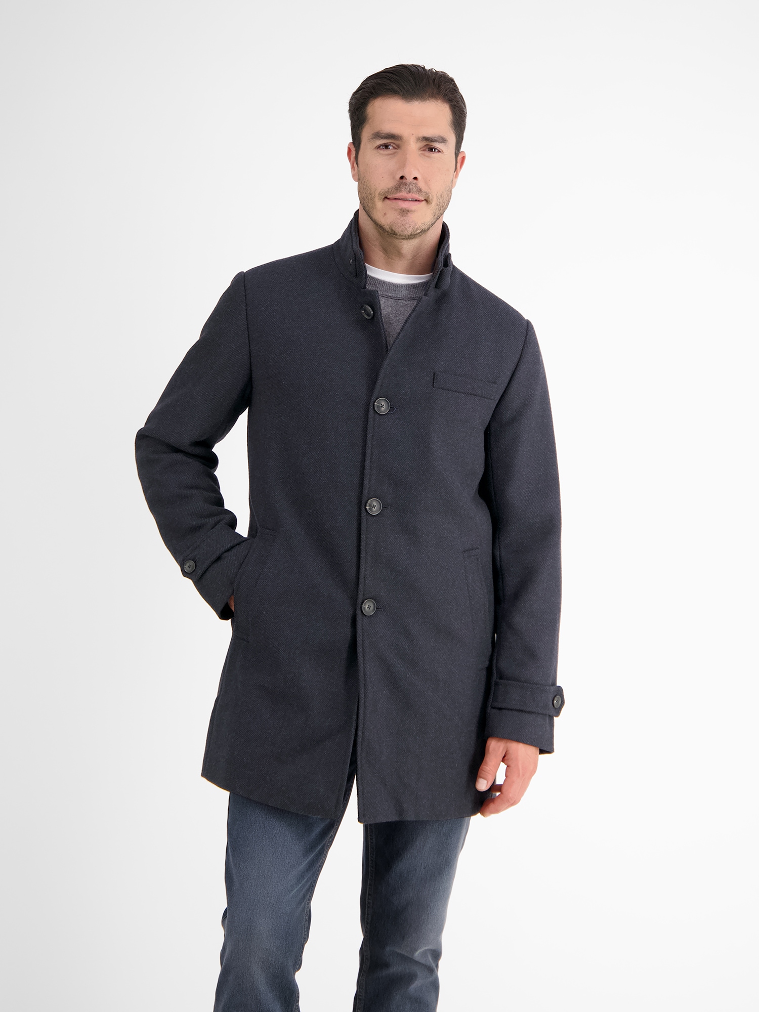 LERROS Manteau en laine »Mantel in elegant-sportivem Design«