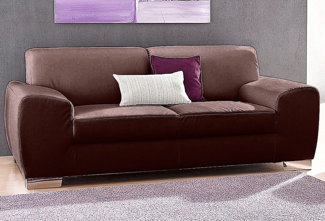 Image of DOMO collection 2-Sitzer "Ricardo kubisch, modern & elegant, bequem, Federkern, Breite 204cm"