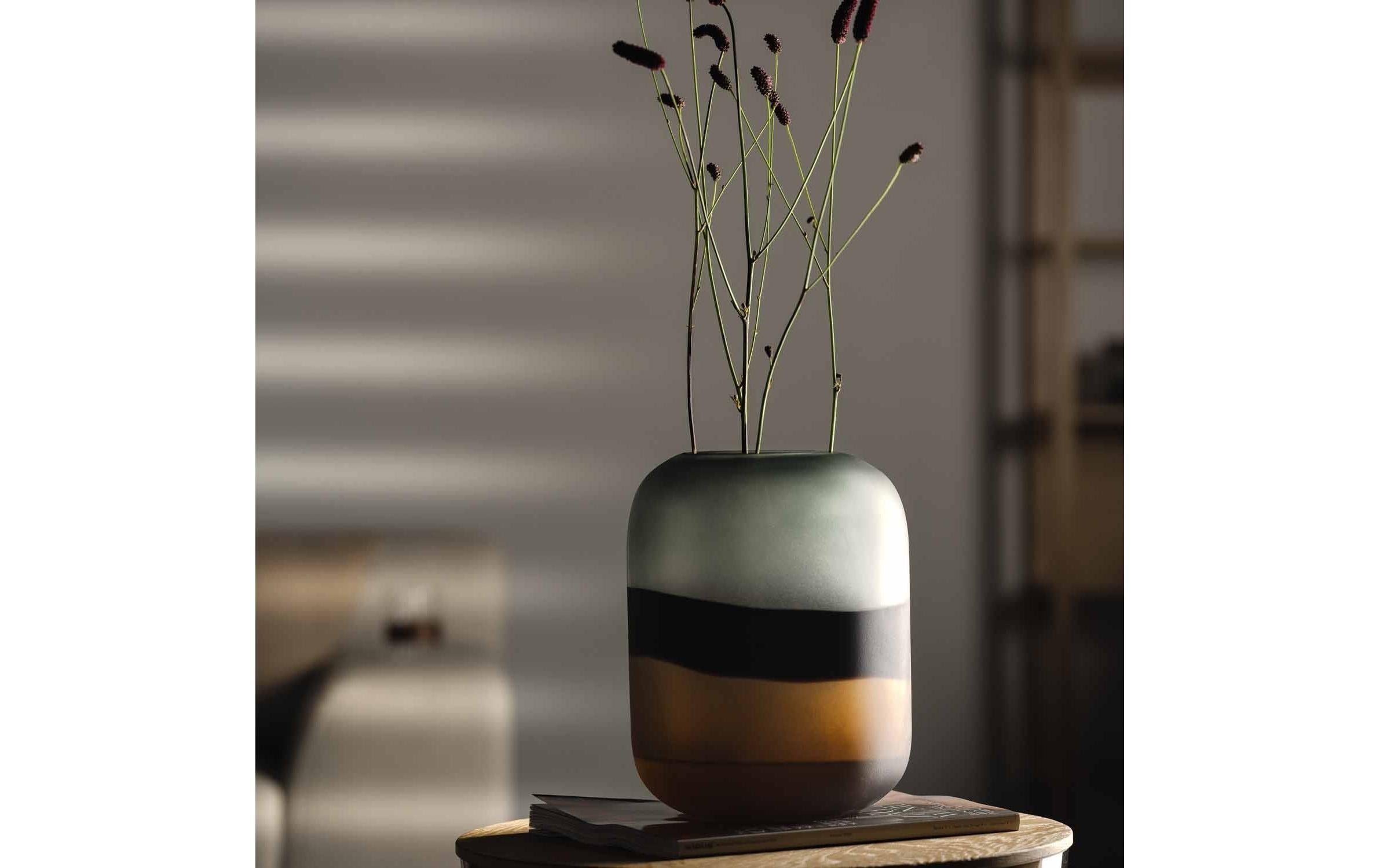 LEONARDO Vase décoratif »Sabbia 26 cm Braun/Transparent«