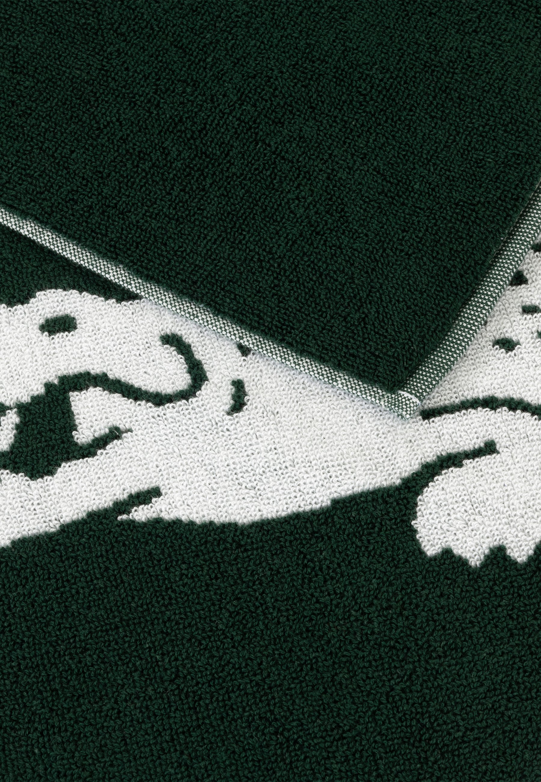 Lacoste Serviette de plage »LRETRO« avec applications d'étiquettes