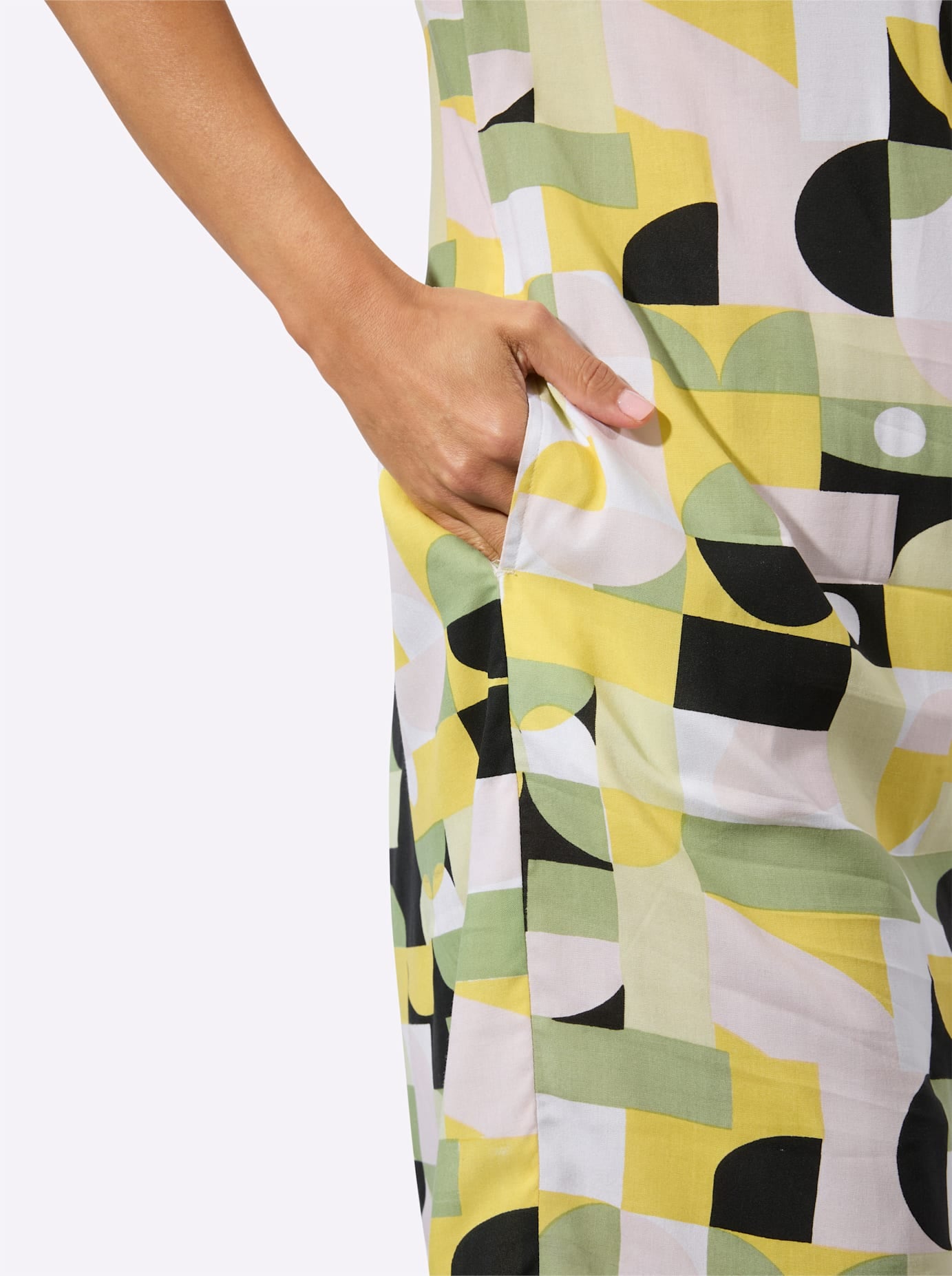 Inspirationen Druckkleid »Druck-Kleid« Eingrifftaschen