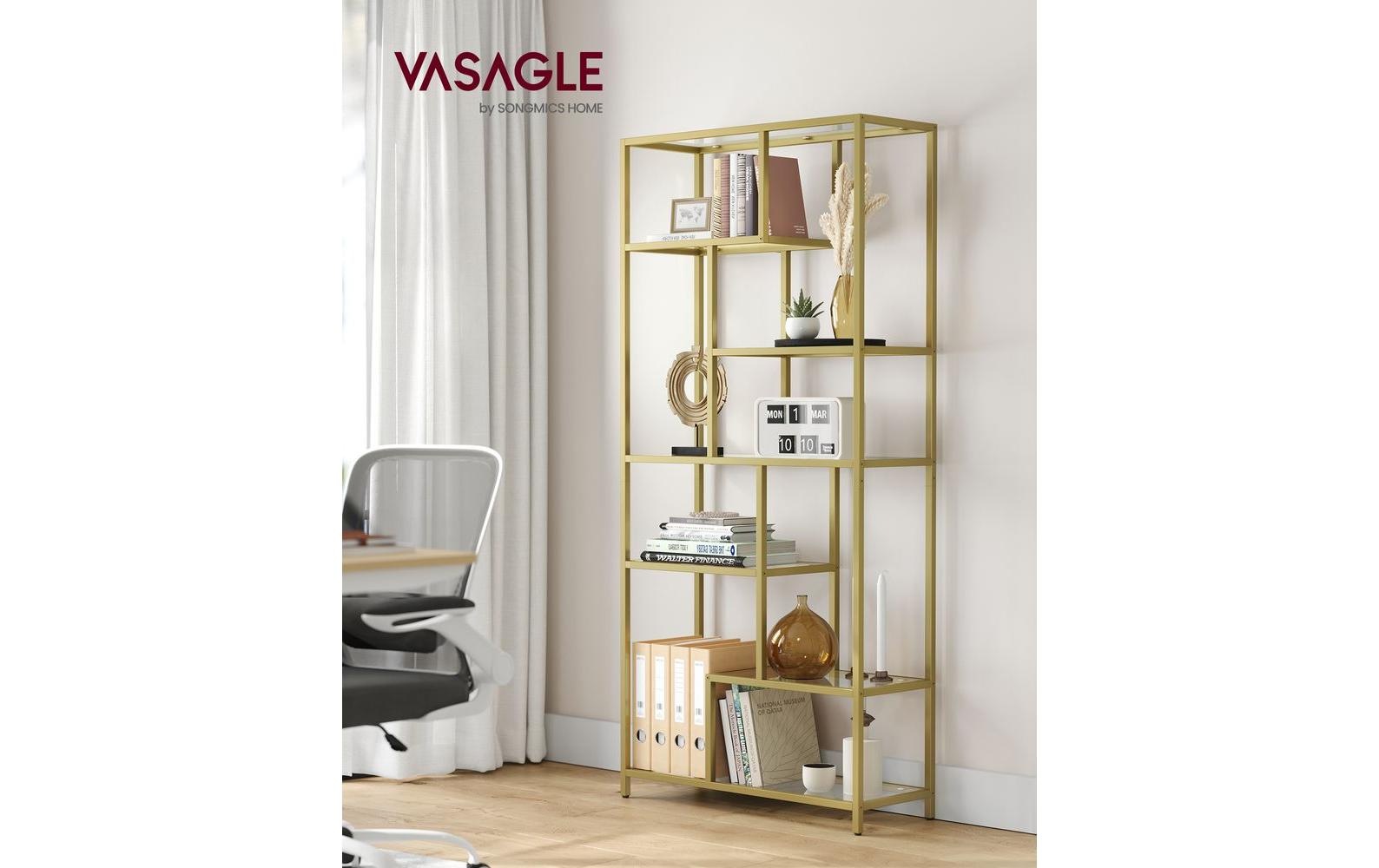 VASAGLE Regal »6 Ablagen 80 x 180.3 cm«