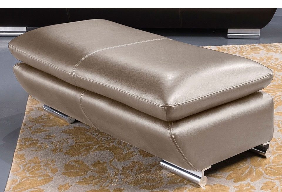 Image of CALIA ITALIA Hocker »Mood«, mit Lederbezug bei Ackermann Versand Schweiz