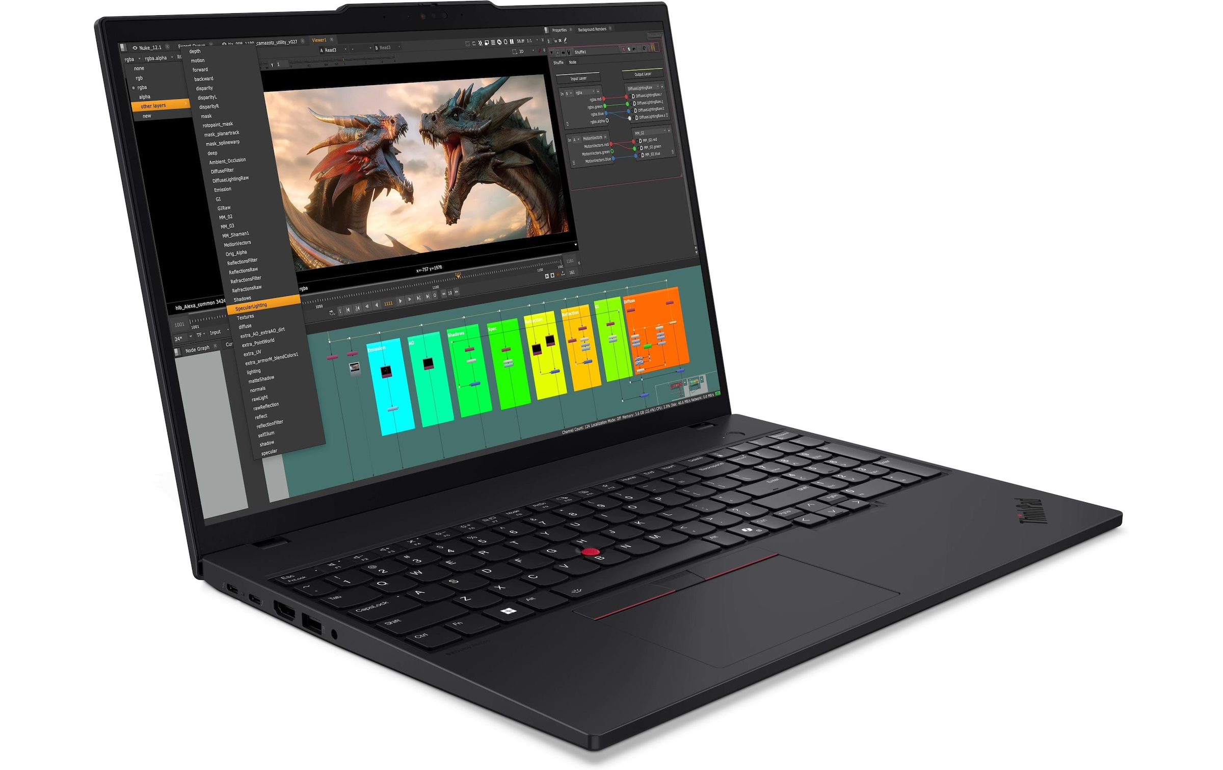Lenovo Ordinateur portable »ThinkPad P16s Gen. 4 (AMD) Copilot+ PC« / 16 ″ AMD Ryzen™ AI 9 1.000 GB SSD
