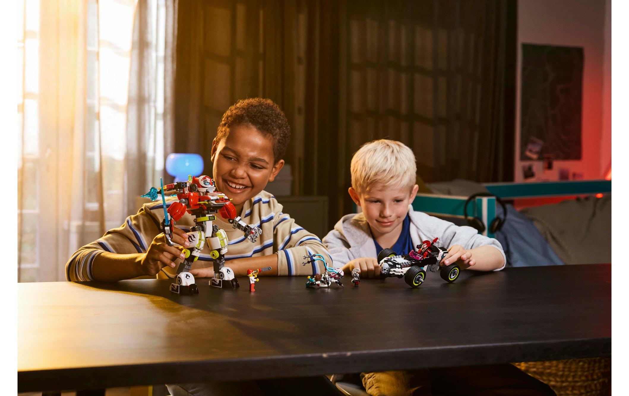 LEGO® Spielbausteine »DreamZzz Coopers Tiger-Mech und Zeros Hot 71497«, (1006 St.)