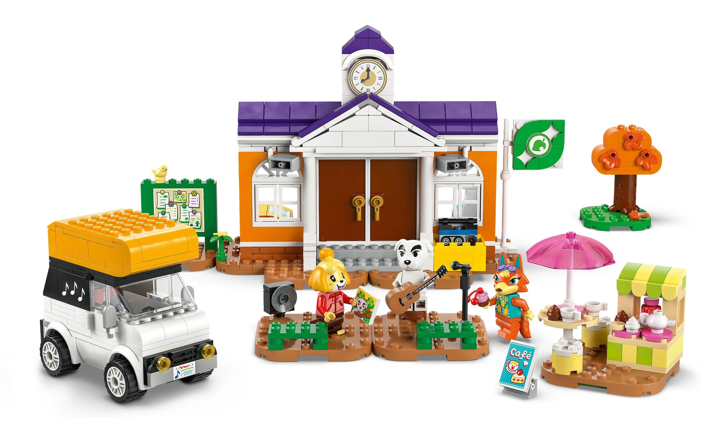 LEGO® Konstruktionsspielsteine »Animal Crossing K.K. spielt auf dem Festplatz 77052«, (550 St.)