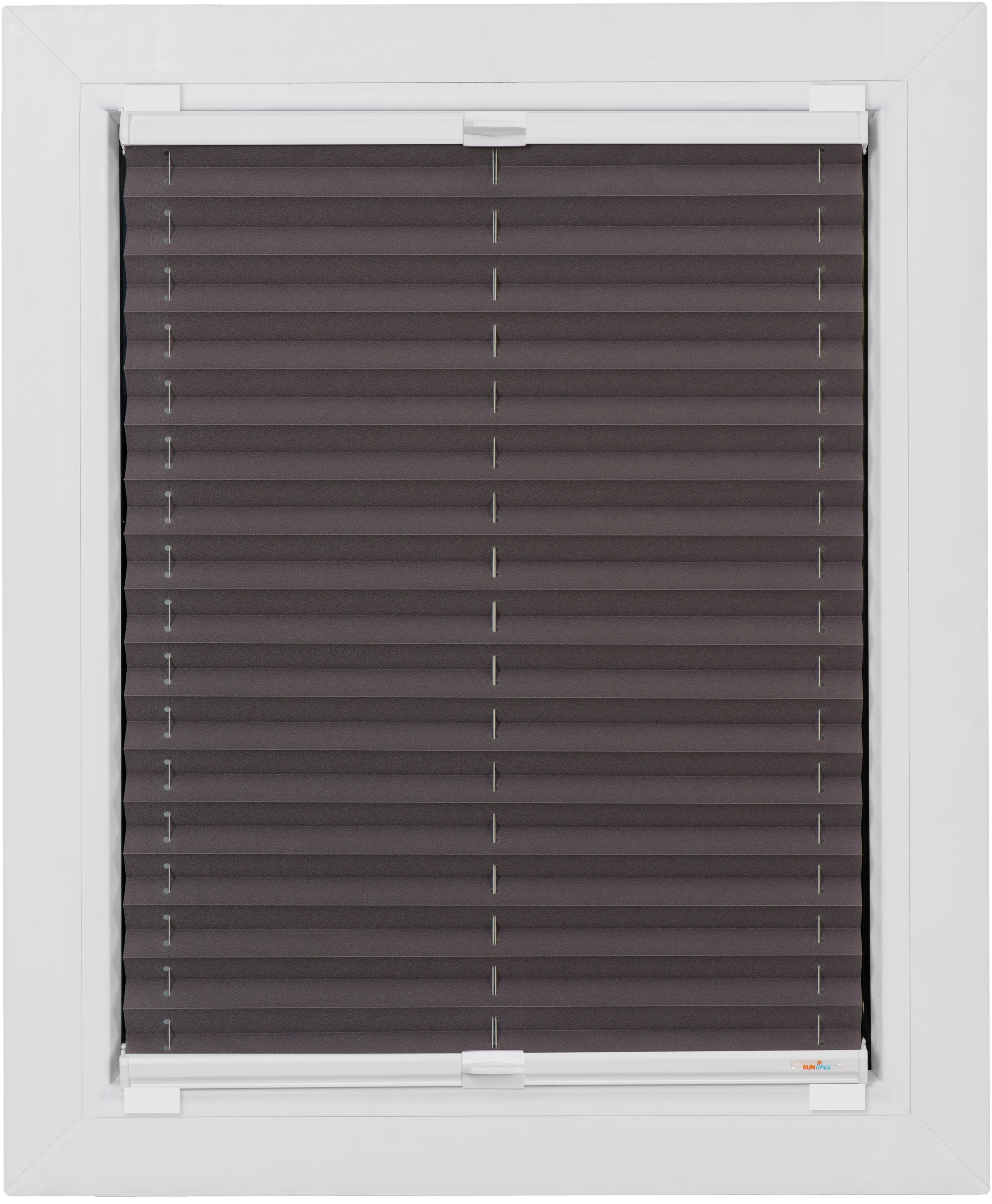 Image of sunlines Klebe-Plissee »One Size Style Crepe«, blickdicht, ohne Bohren, verspannt bei Ackermann Versand Schweiz