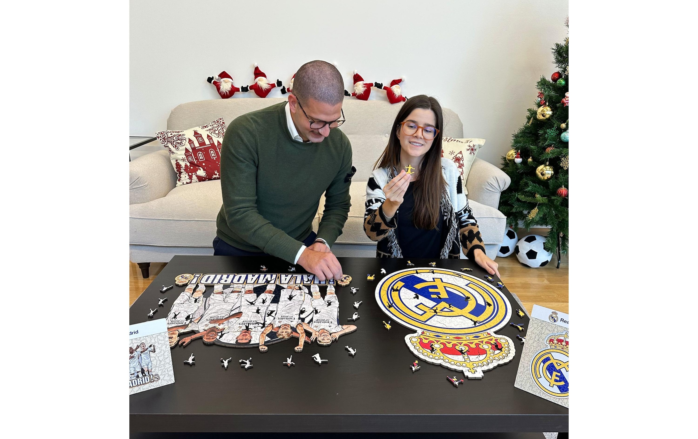   Puzzle »Iconic Real Madrid CF - 5 Spieler« Holzart: Birke (Herkunftsland: China)