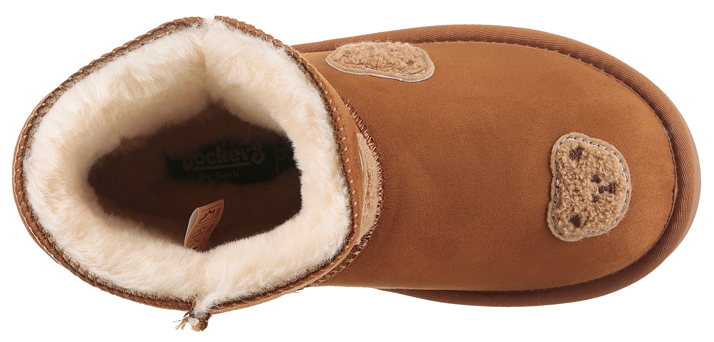 Dockers by Gerli Winterboots, Schlupfboots, Winterstiefel, Snowboots mit süssen Teddy Patches