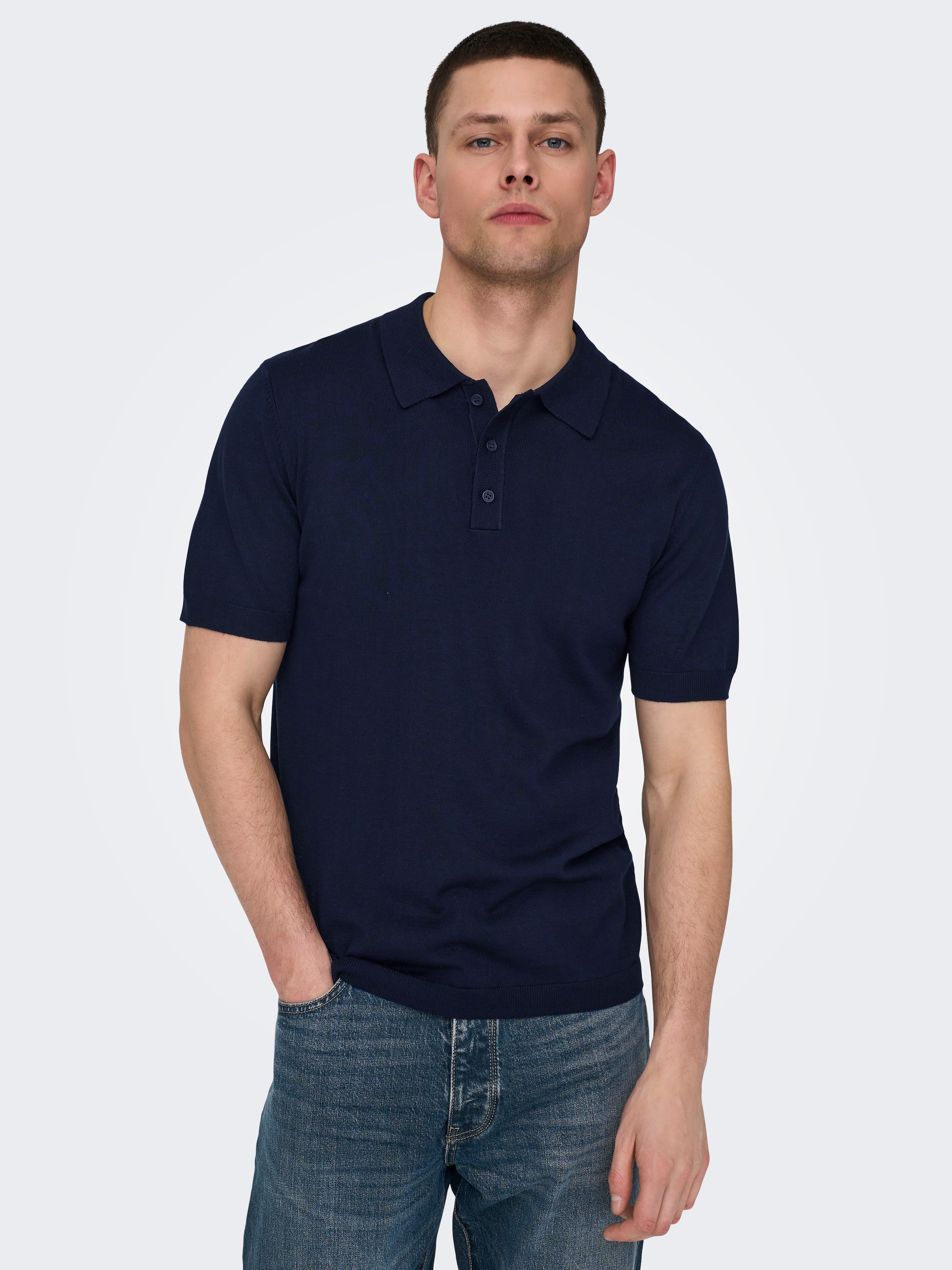 ONLY & SONS Poloshirt »ONSWYLER LIFE REG 14 SS POLO KNIT NOOS«