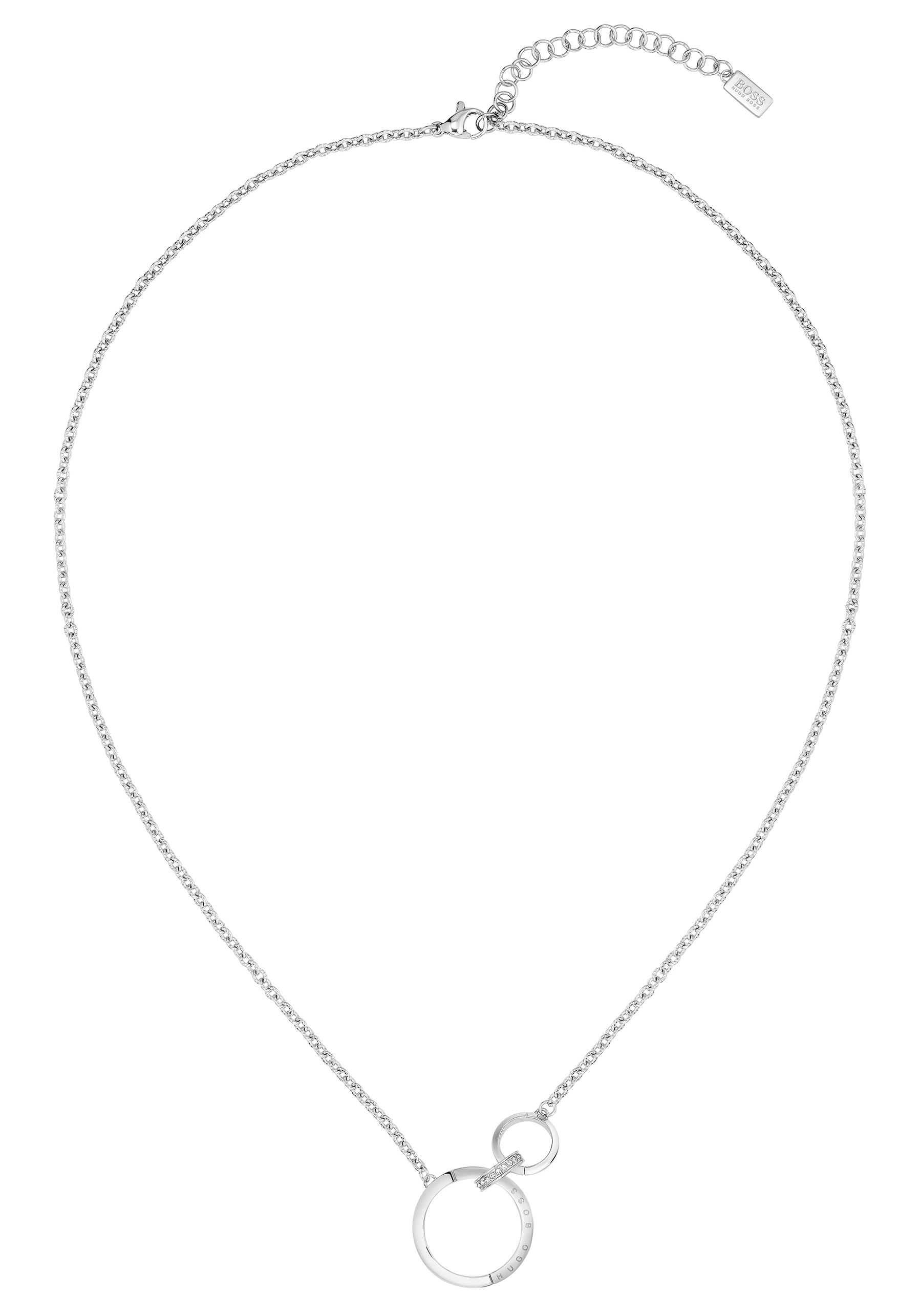 Image of BOSS Kette mit Anhänger »Ophelia, 1580223«, mit Glasstein bei Ackermann Versand Schweiz