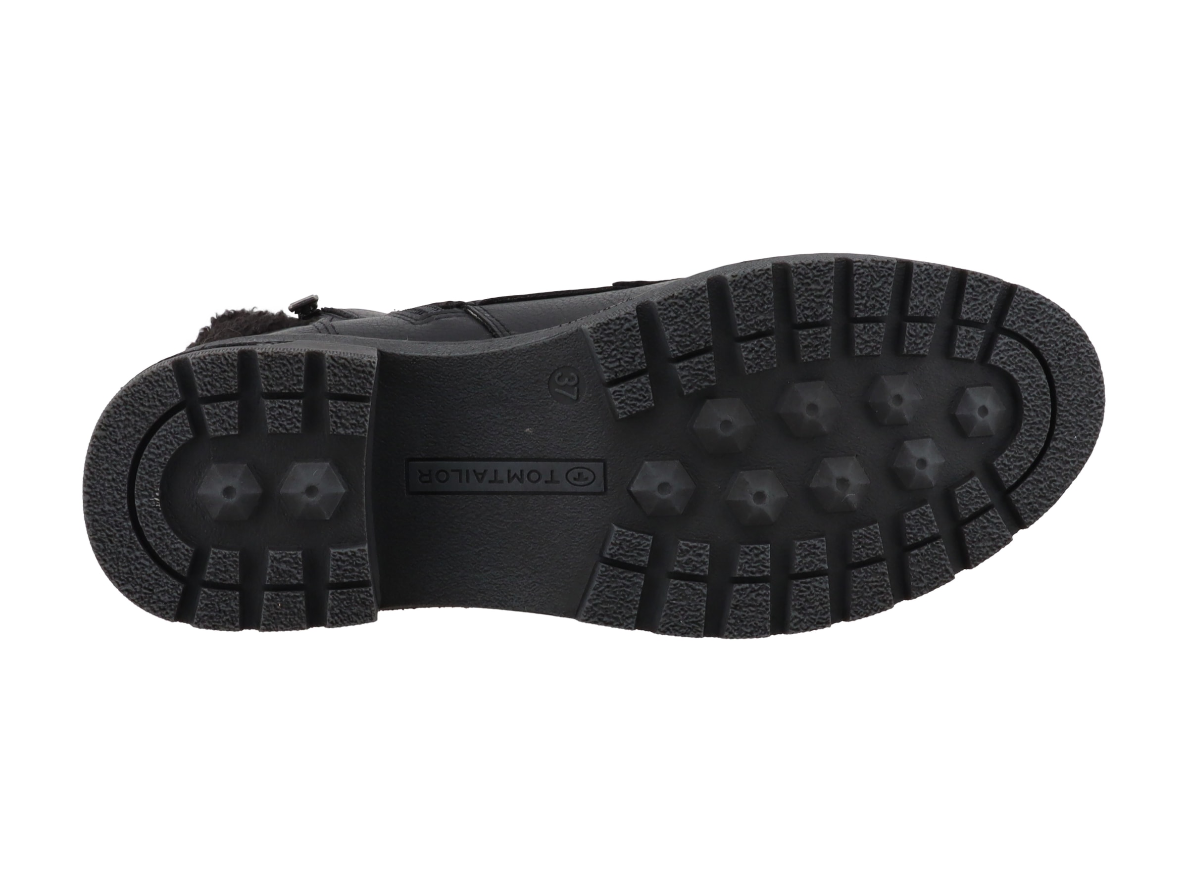 TOM TAILOR Winterstiefelette  Stiefelette, Winterboots mit Blockabsatz