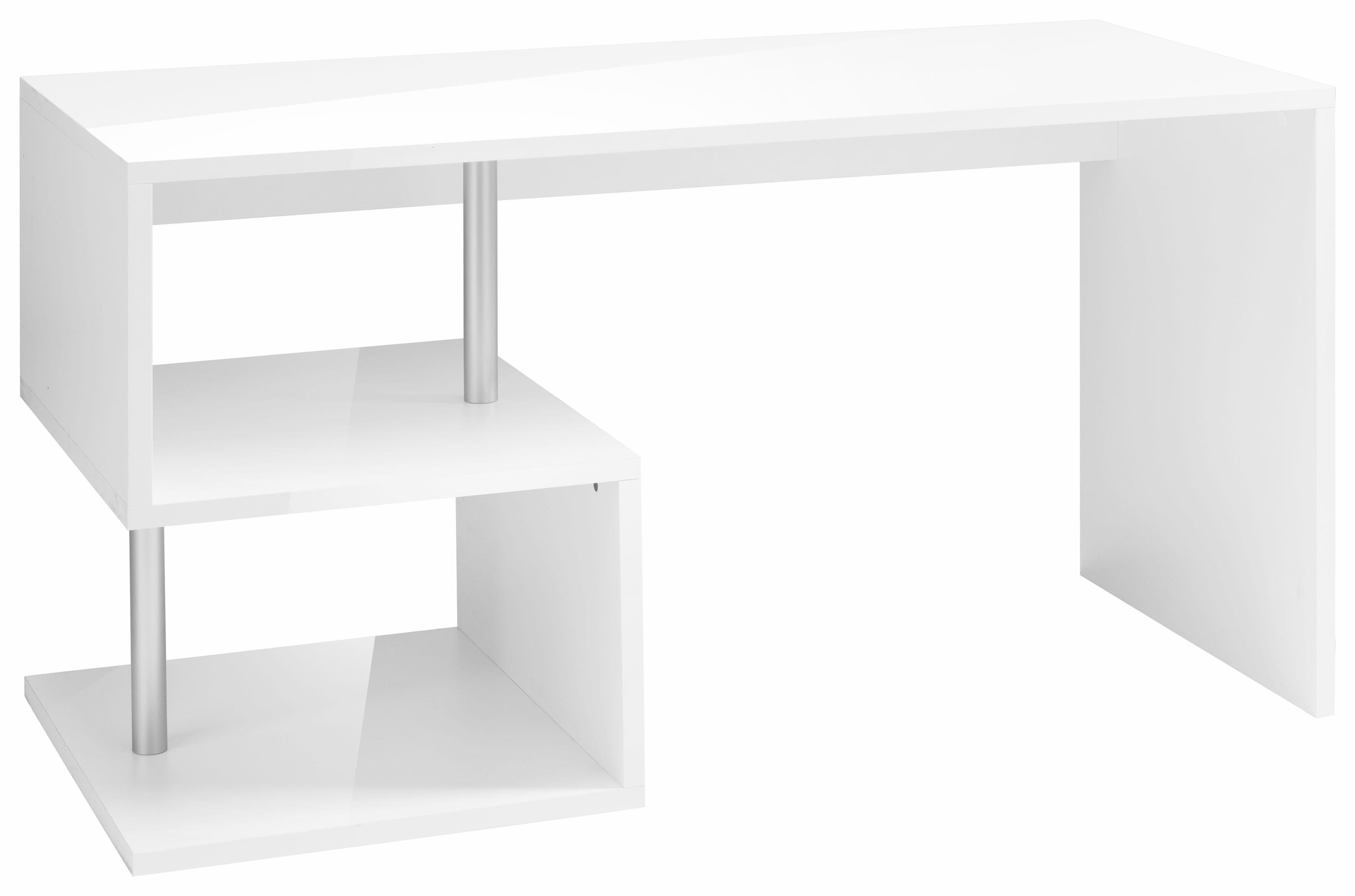 Image of Home affaire Schreibtisch "Esse, modernes Design" in verschiedenen Breiten, mit und ohne Monitoraufsatz, Made in Italy