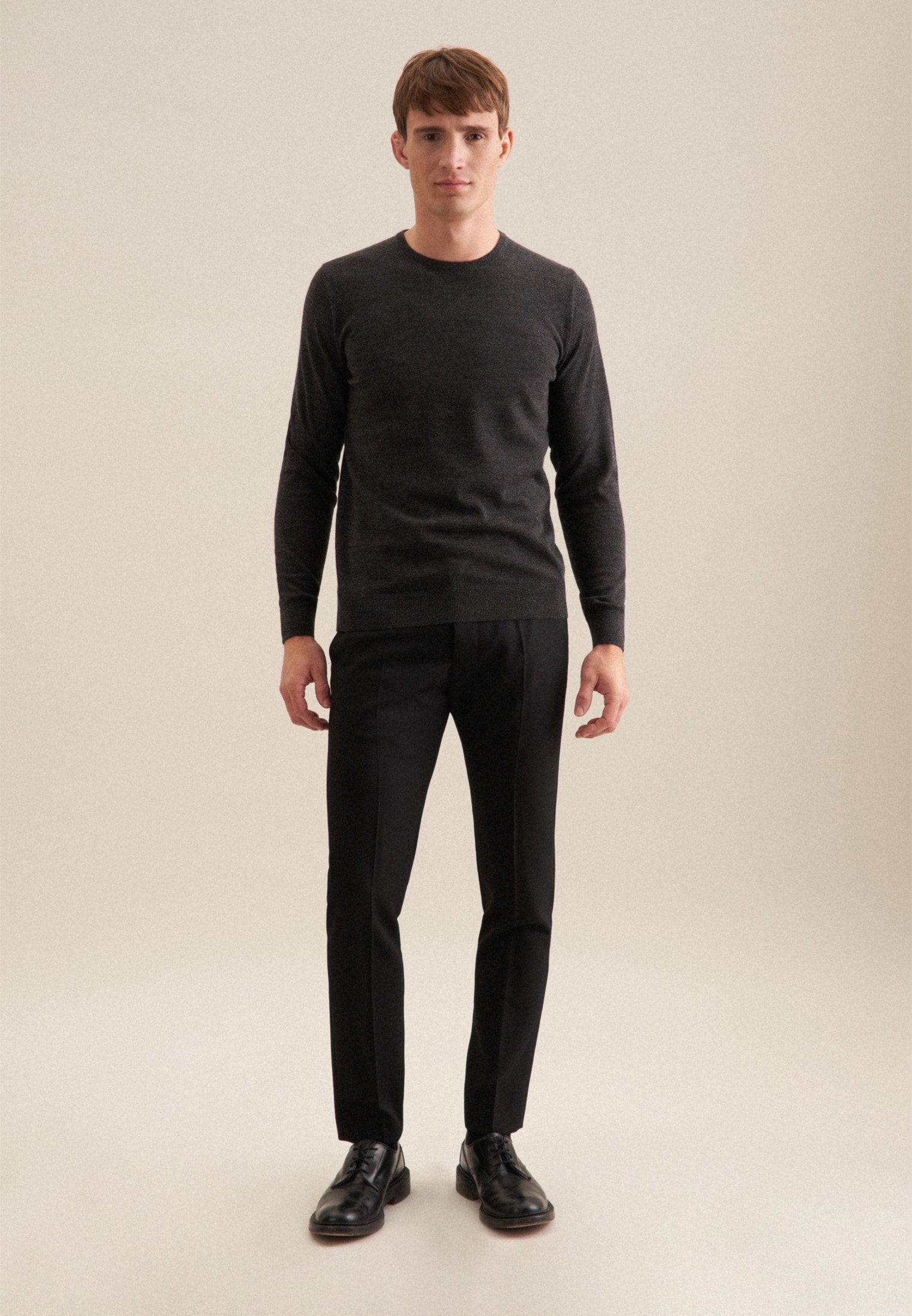 seidensticker Pull-over Rundhals Uni