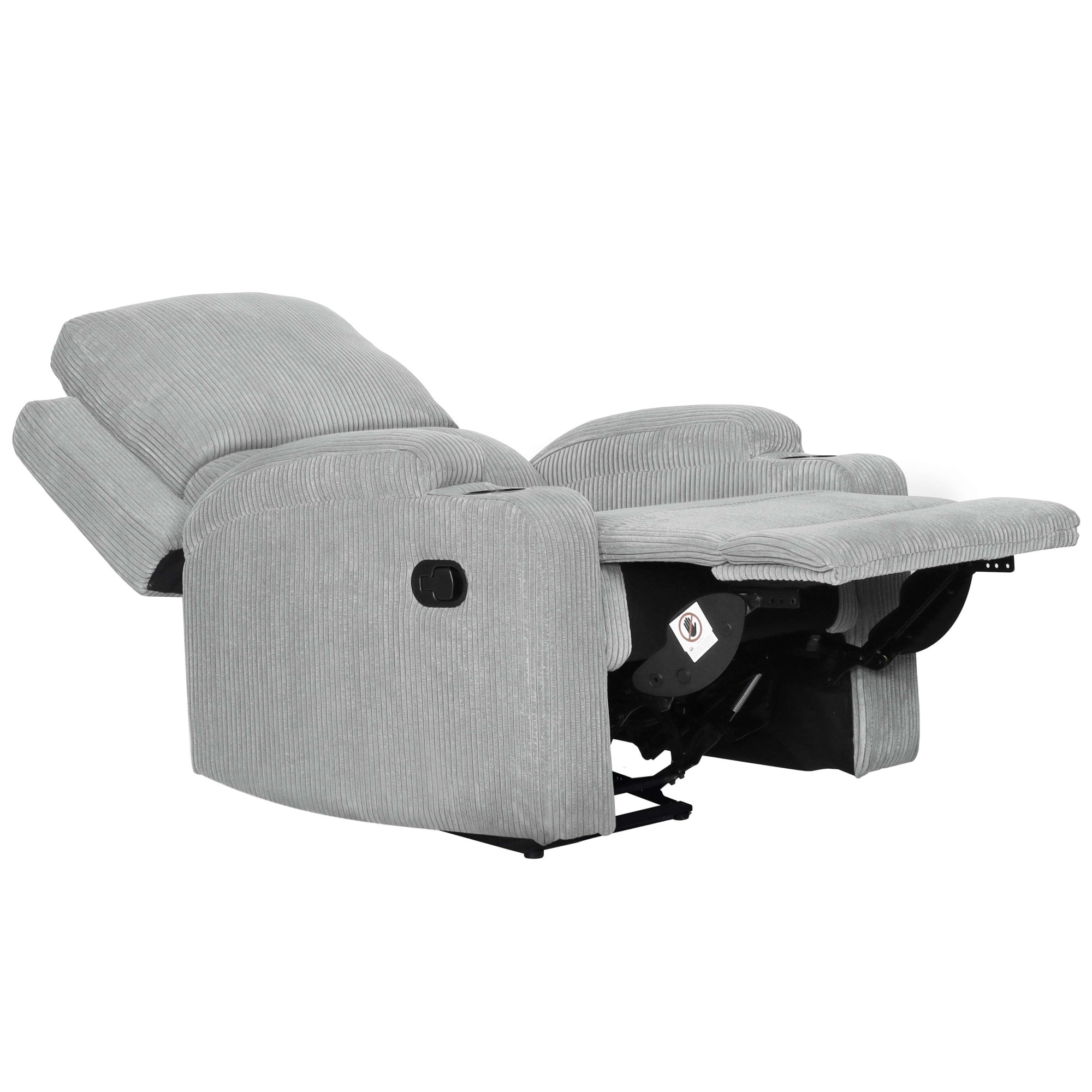 GOODproduct »NAPORI Cord, Kinosessel, Multimedia-Sessel« TV-Sessel mit manueller u elektrischer Relaxfunktion u. Getränkehalter