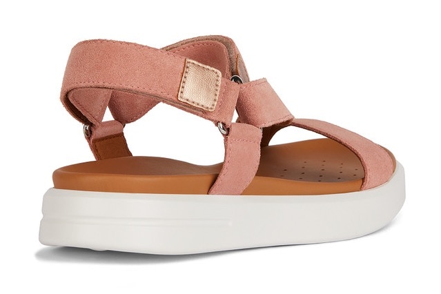 Geox Sandale »D XAND 2S B«  , Sommerschuh, Sandalette, mit Klettverschluss an der Ferse