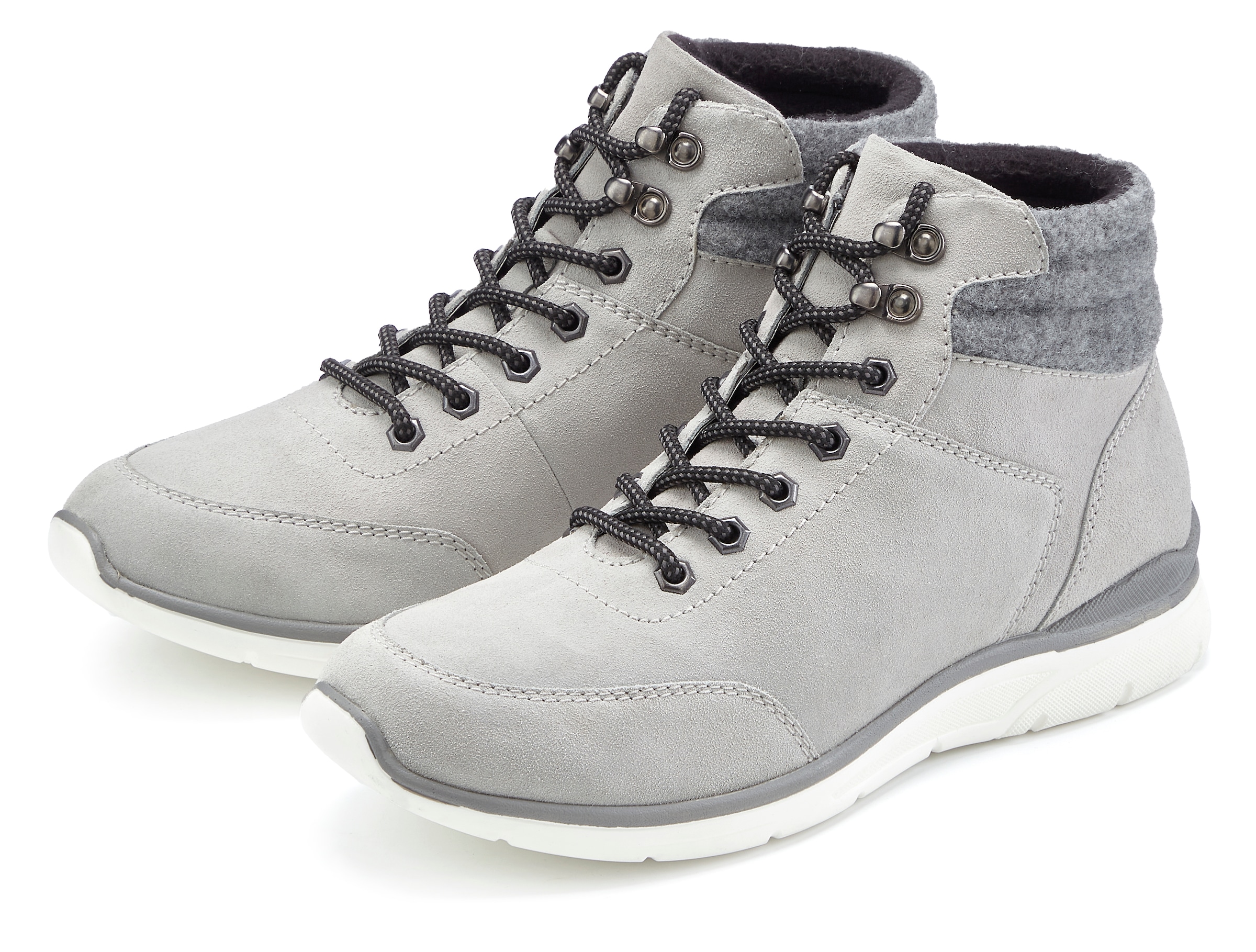 Image of H.I.S Stiefelette "Schnürboots, Schnürstiefelette, Sneaker, Freizeitschuh" NEU aus hochwertigem Leder