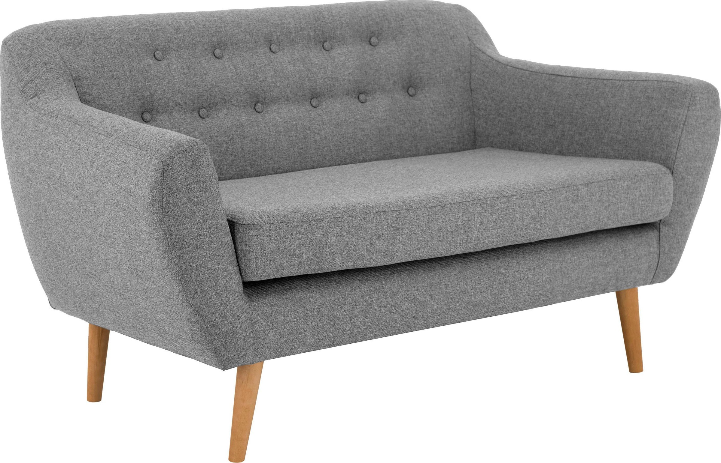 Home affaire 2-Sitzer »Renne« mit Heftung im Rücken im skandinavischem Stil