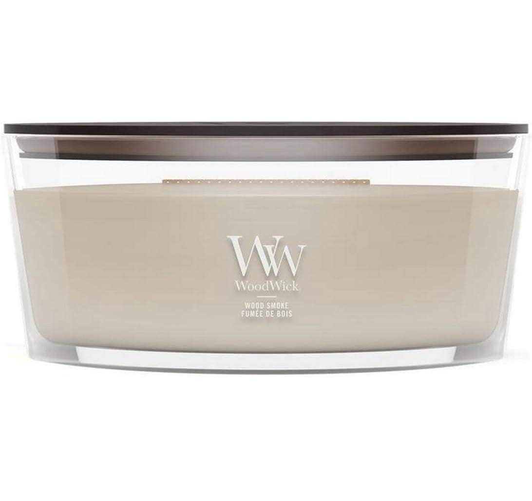 Woodwick Duftkerze »Wood Smoke Ellipse«