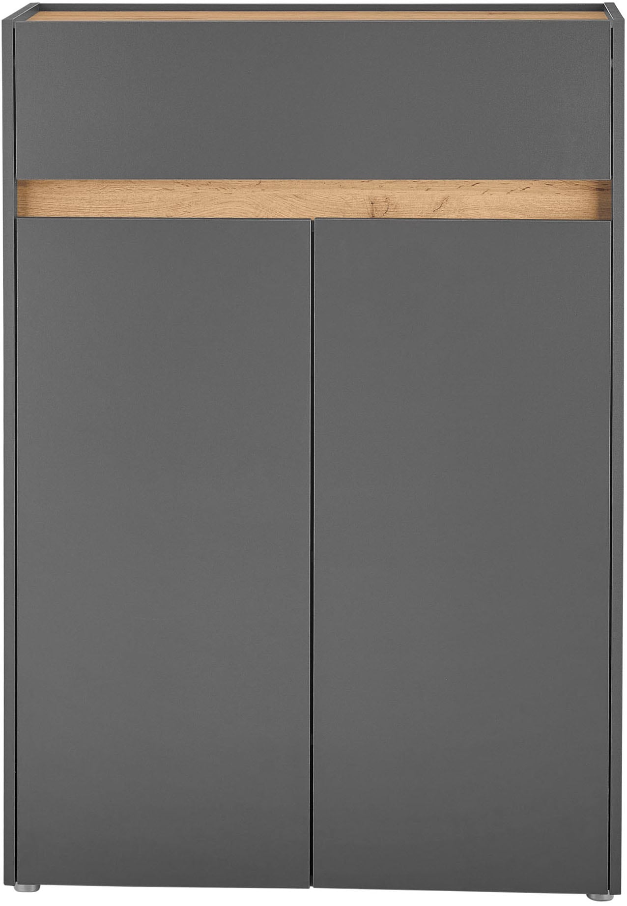 INOSIGN Armoire à chaussures »City/Giron, modernes Schuhregal, Schrank für 16 Schuhe, Schuhkommode« eine Schublade und vier Schuhfächer, viel Stauraum, 93 cm breit