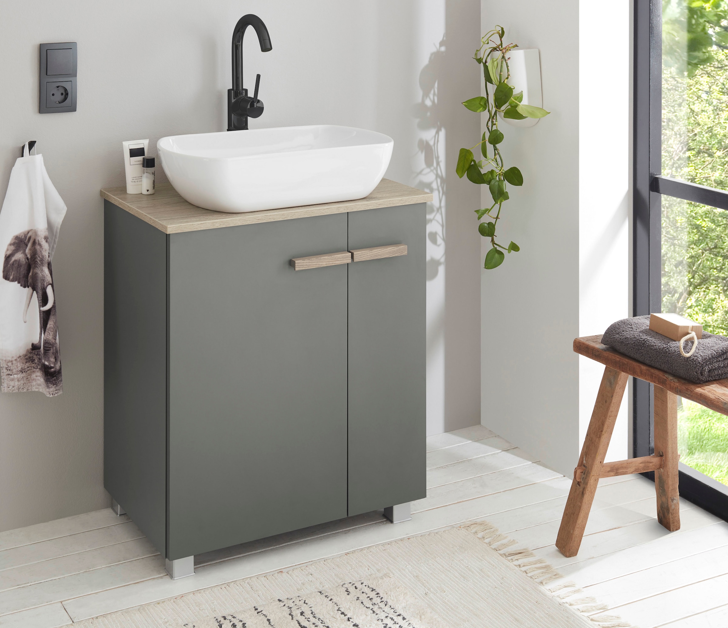 Home affaire Table de lavage »SOLiD«