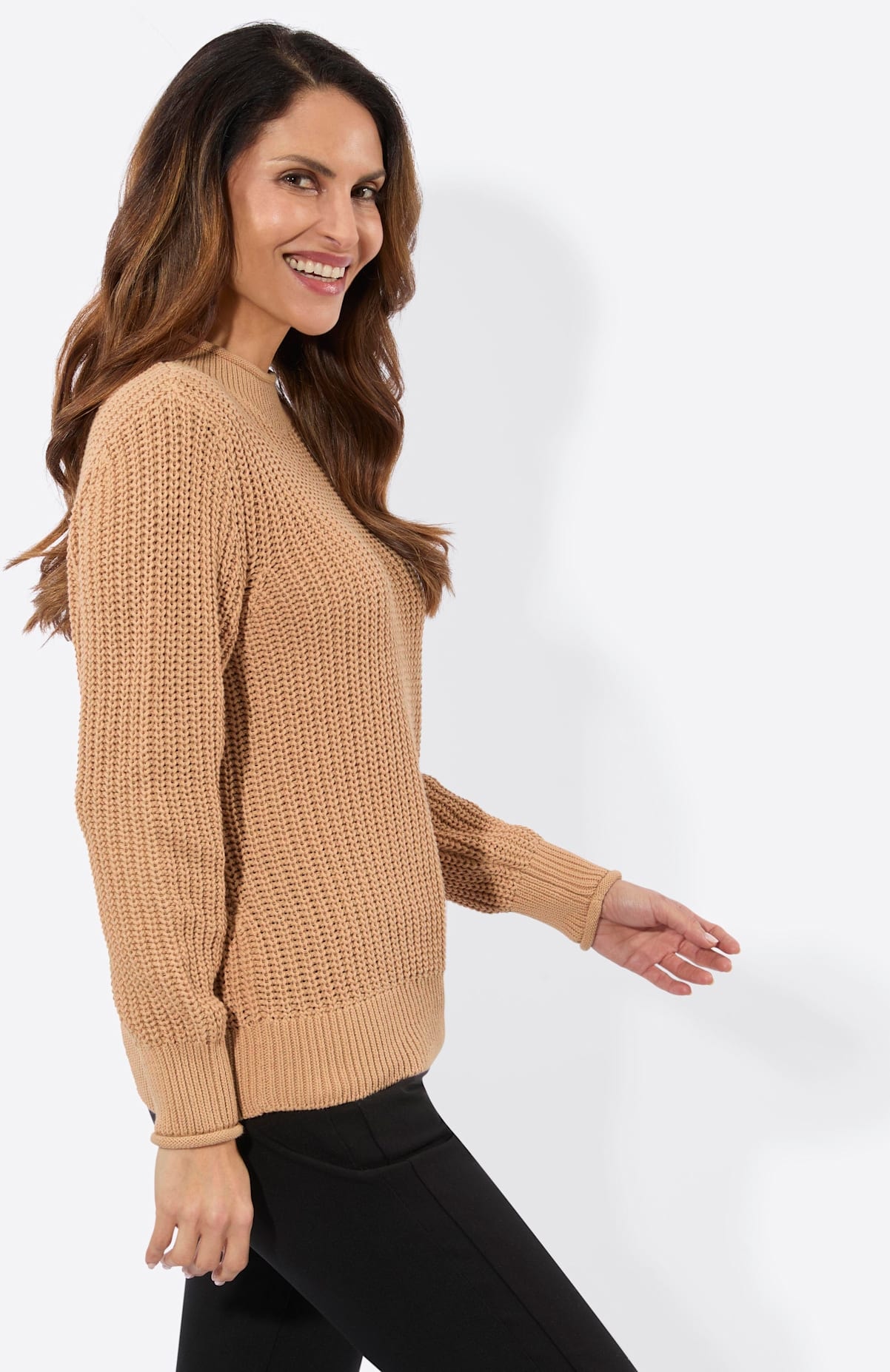 Inspirationen Stehkragenpullover »Stehkragen-Pullover«