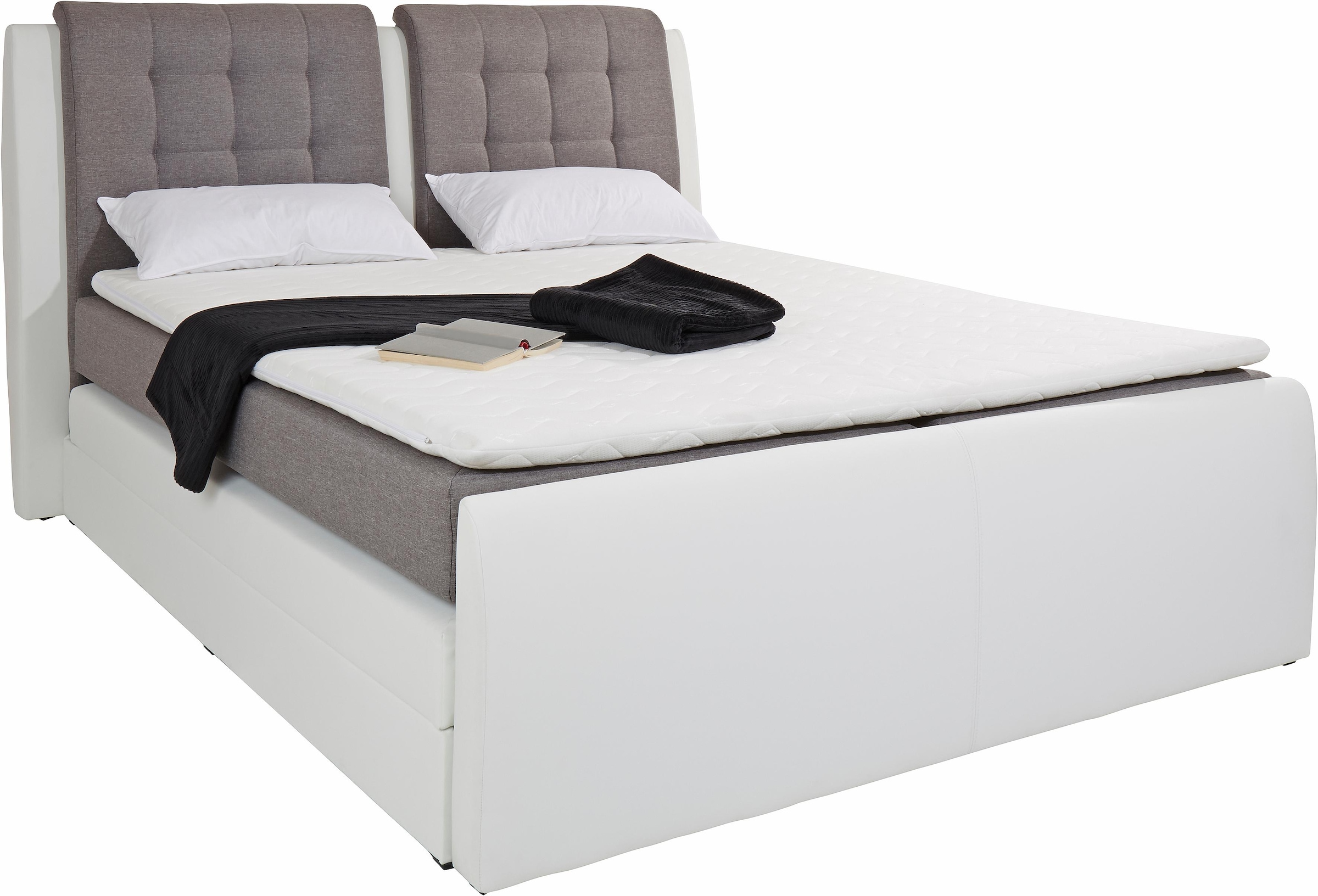 COLLECTION AB Boxspringbett »Rubene«, inkl. Bettkasten und Topper