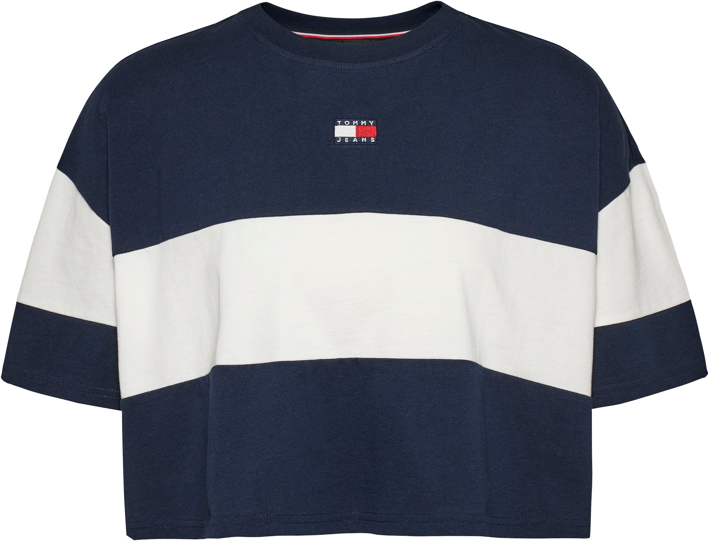 Tommy Jeans T-Shirt »TJW CBLK BADGE TEE«, mit Tommy Jeans Logo-Flag